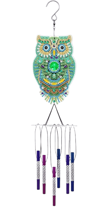 Diamond Painting Klangspiel 'Eule' (47) von Spielzeughafen