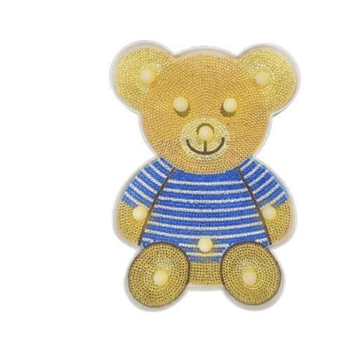 Diamond Painting Lampe 'Bärchen' (24) von Spielzeughafen