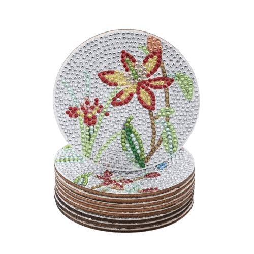 Diamond Painting Untersetzer 'Blumen' (30) von Spielzeughafen