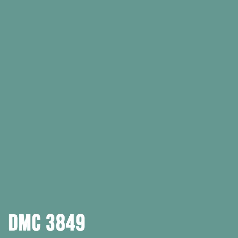 DMC 3849 Teal Green - LT - eckig Diamond Painting Steine 2,5mm von Spielzeughafen