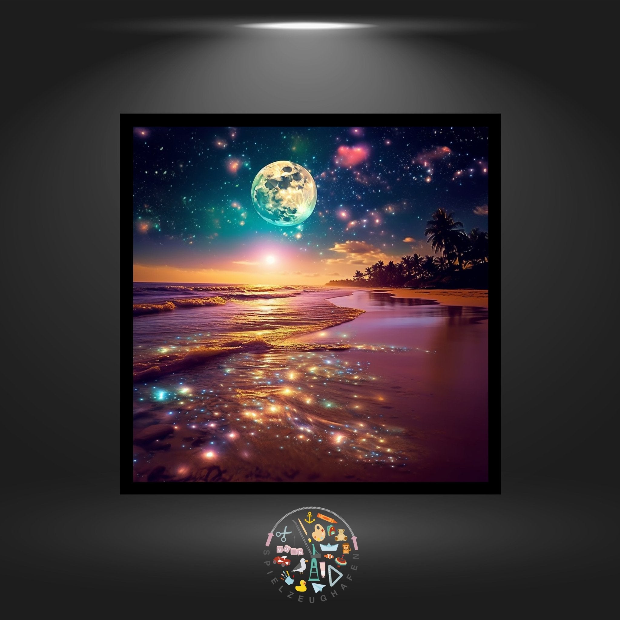 Fantasy Beach - Strass rund mit AB von Spielzeughafen