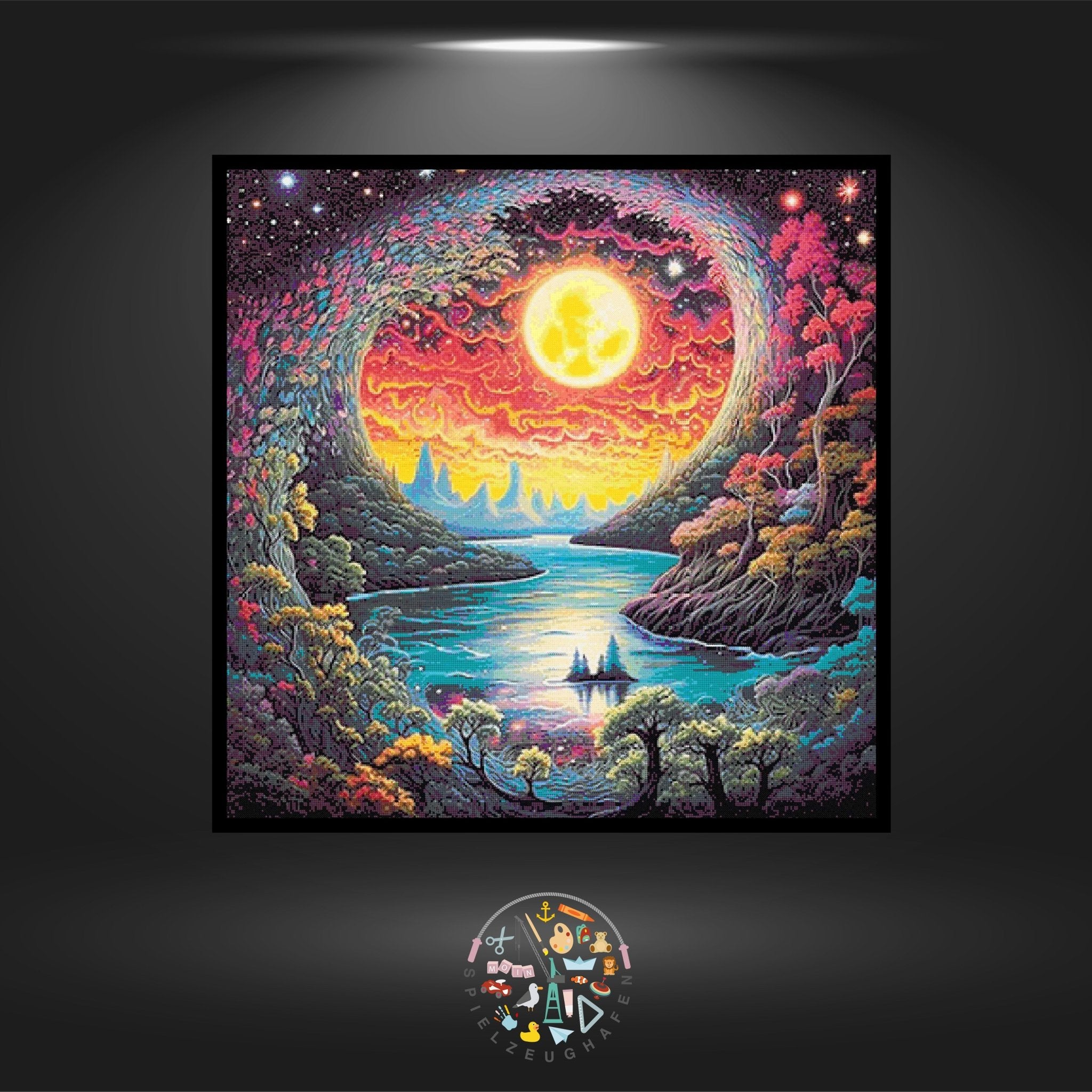 Fantasy Moon 2 - Strass rund von Spielzeughafen