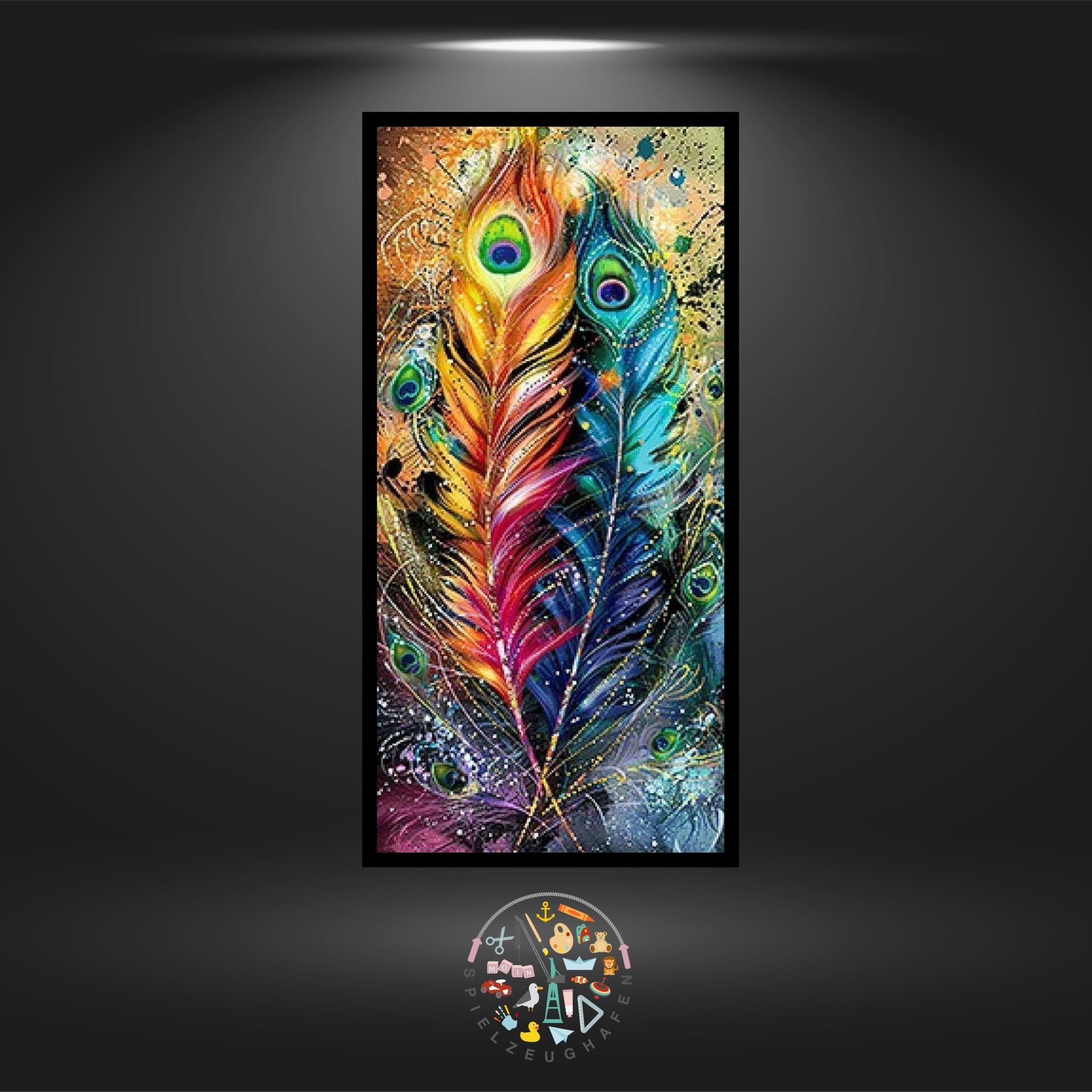 Feather of Love - Bügelperlen von Spielzeughafen