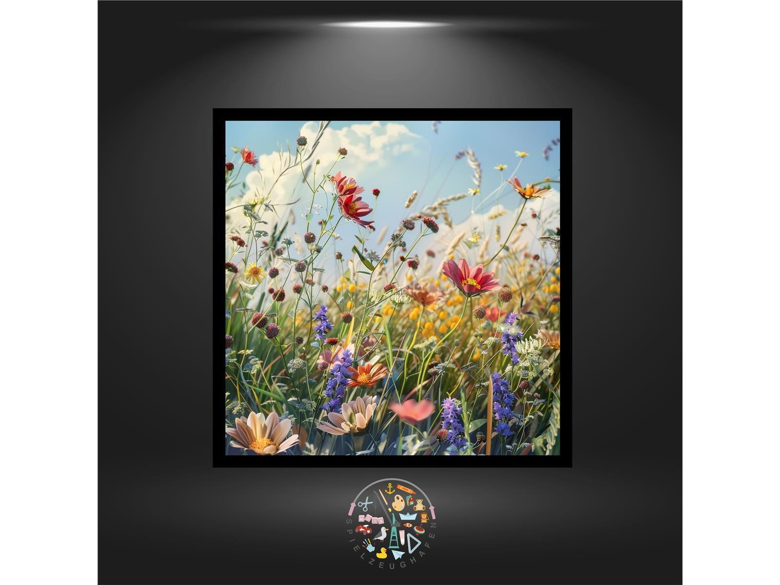 Flower Meadow - Quadratisch von Spielzeughafen