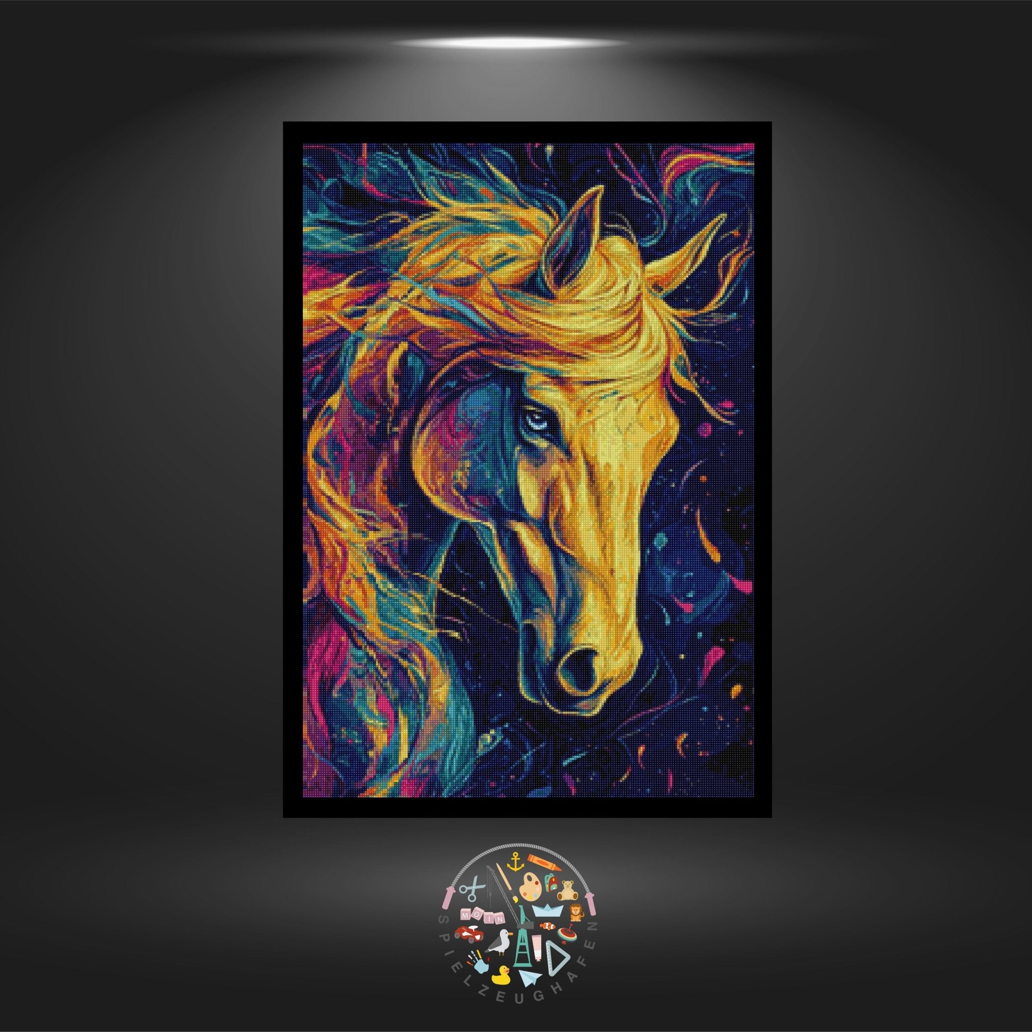 Flying horse - Quadratisch von Spielzeughafen