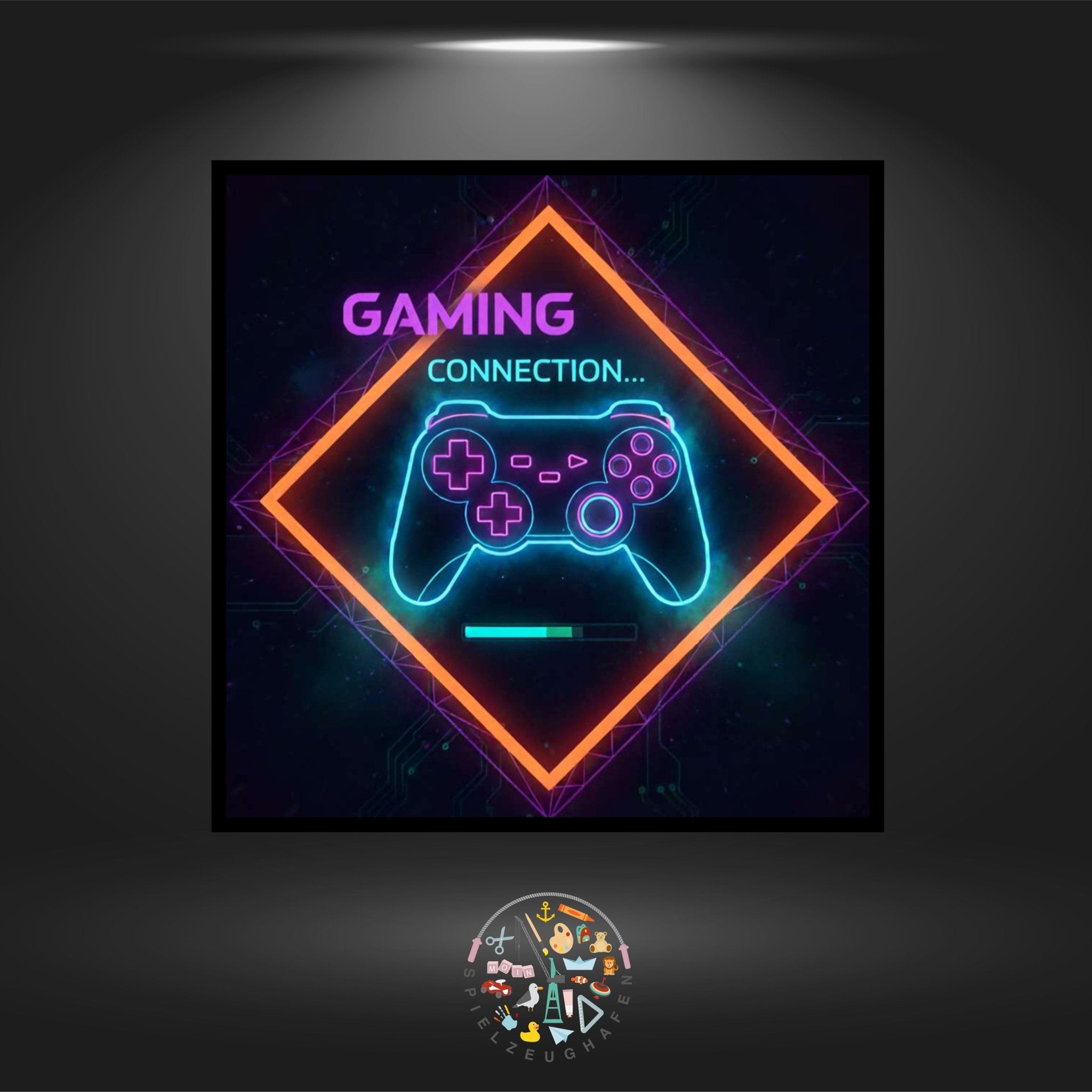 Gaming pink - Quadratisch von Spielzeughafen