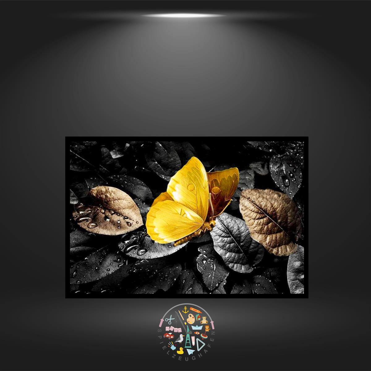 Golden Butterfly - Strass / Rhinestone eckig und mosaik eckig von Spielzeughafen