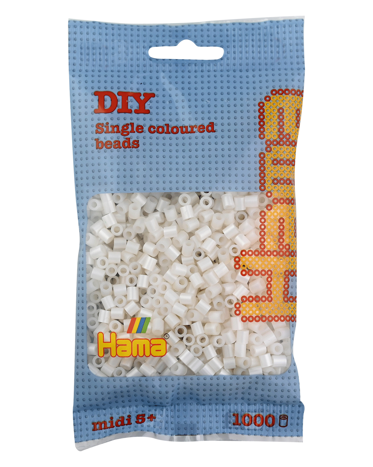 Hama Bügelperlen – Perlmutt, Midi 5 mm (1000 Stk) von Spielzeughafen