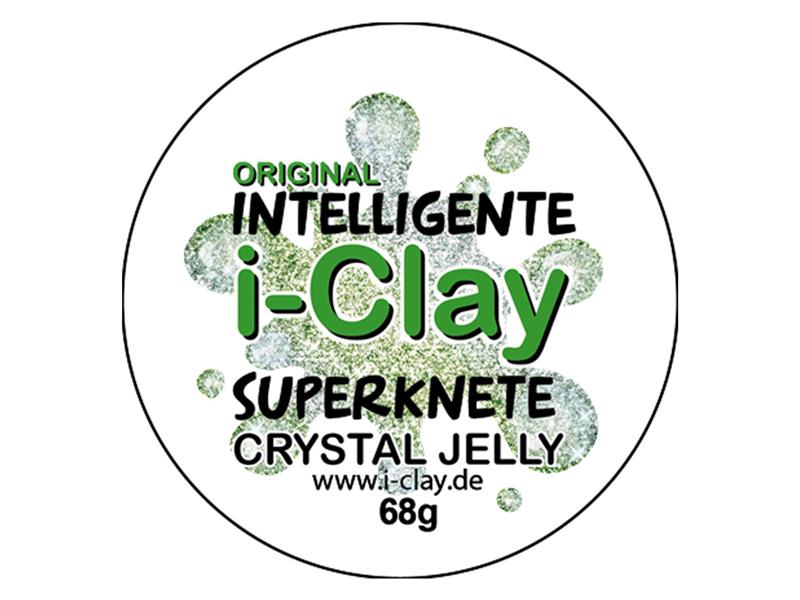 i - Clay, intelligente Superknete, Crystal Jelly von Spielzeughafen