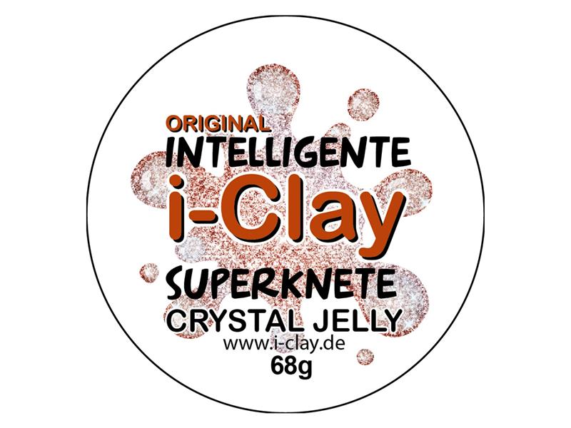 i - Clay, intelligente Superknete, Crystal Jelly von Spielzeughafen