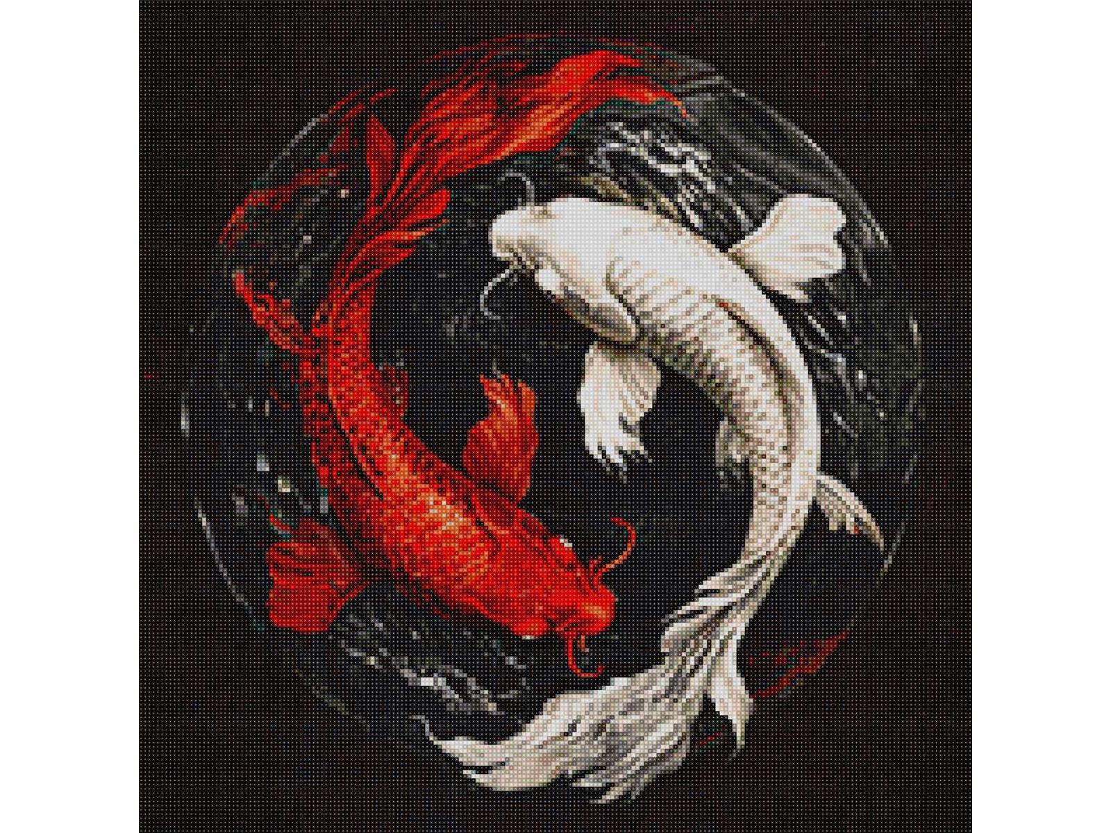 Koi in Love - Quadratisch von Spielzeughafen