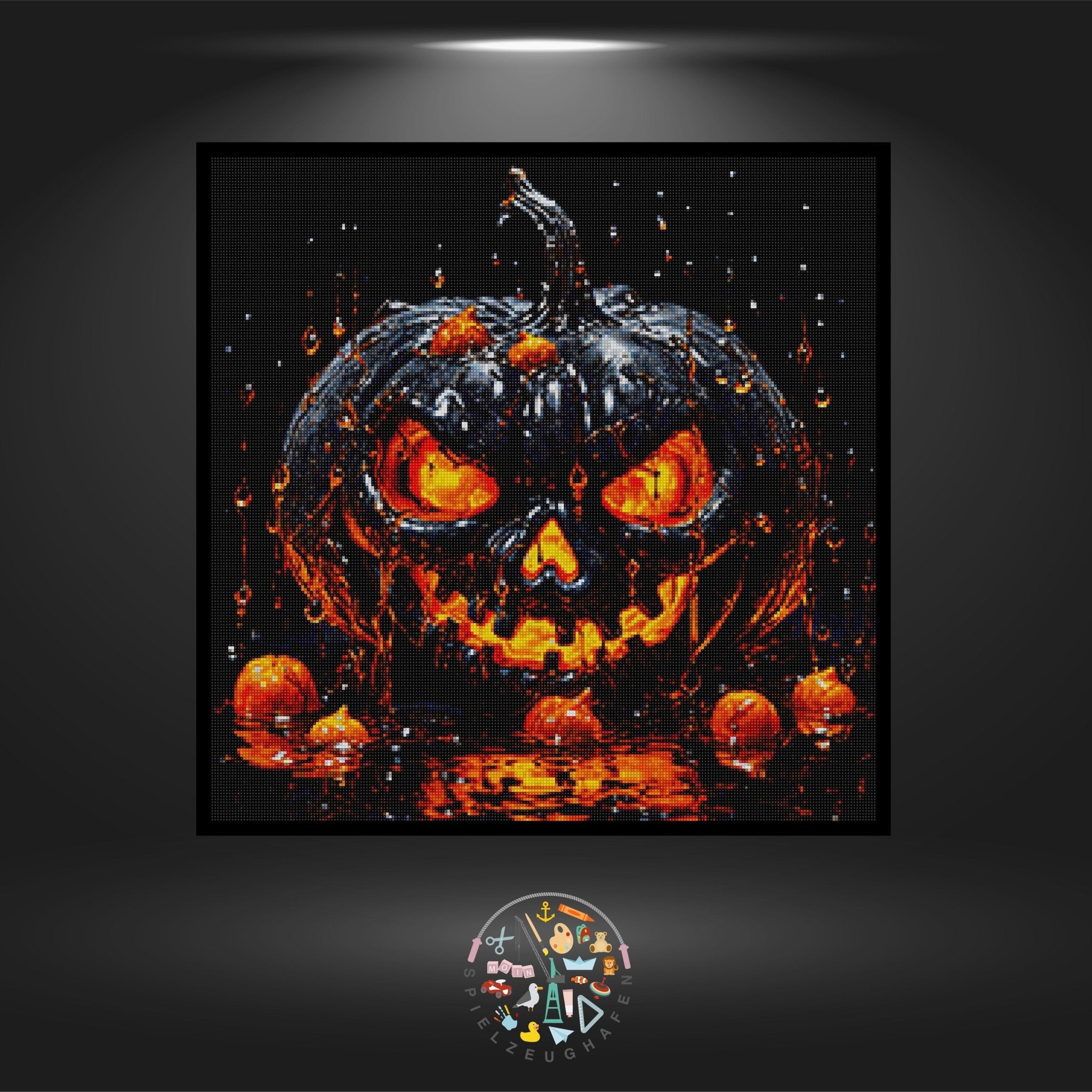 Kürbis 'Black' - Quadratisch von Spielzeughafen