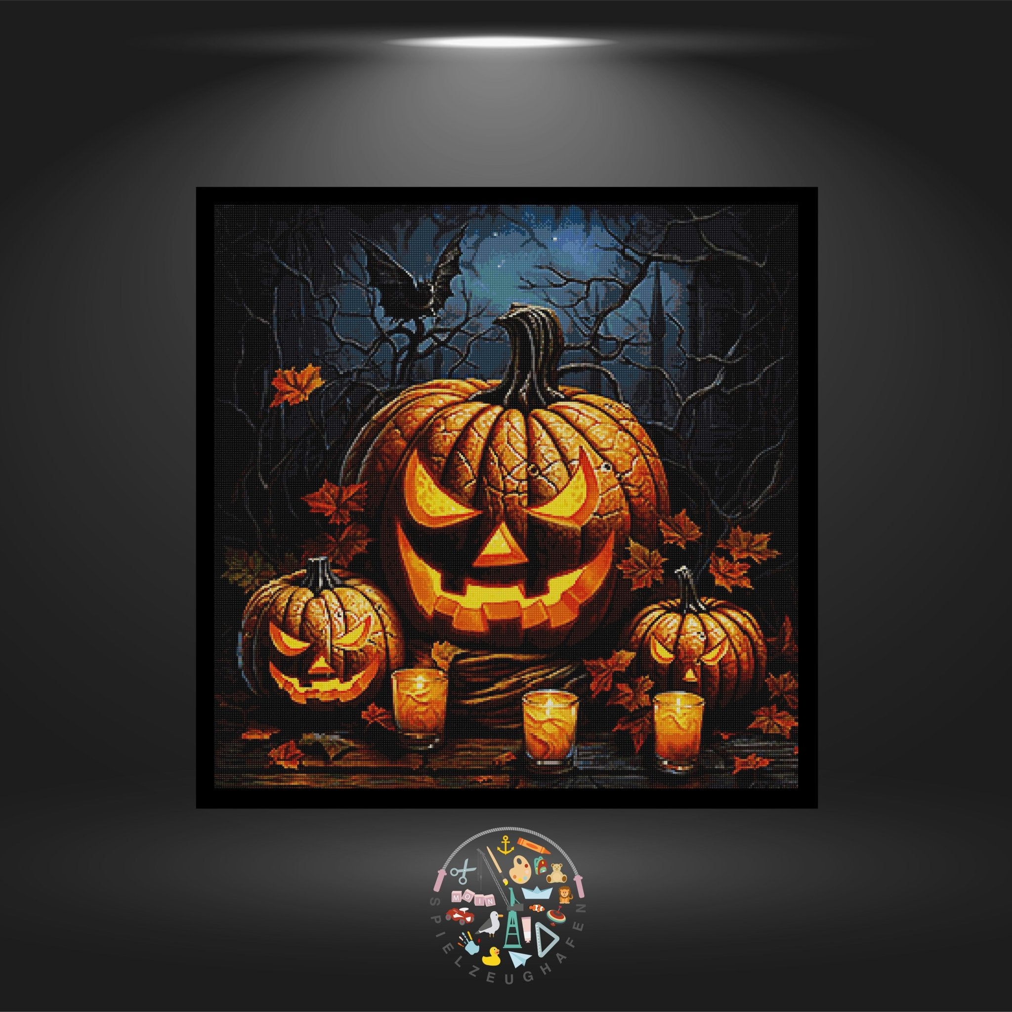 Kürbisfamilie - Quadratisch von Spielzeughafen