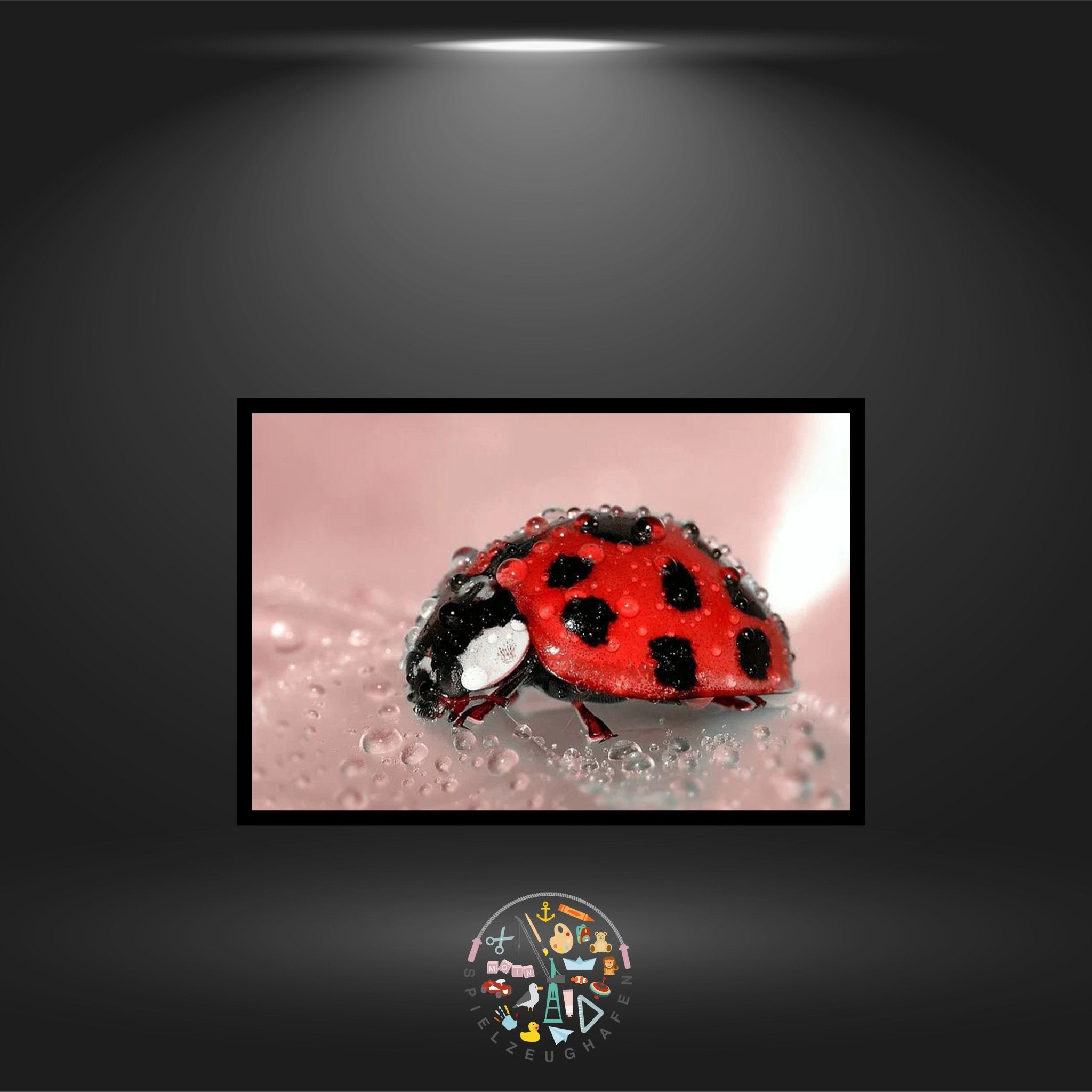 'Ladybug' - Strass / Rhinestone von Spielzeughafen