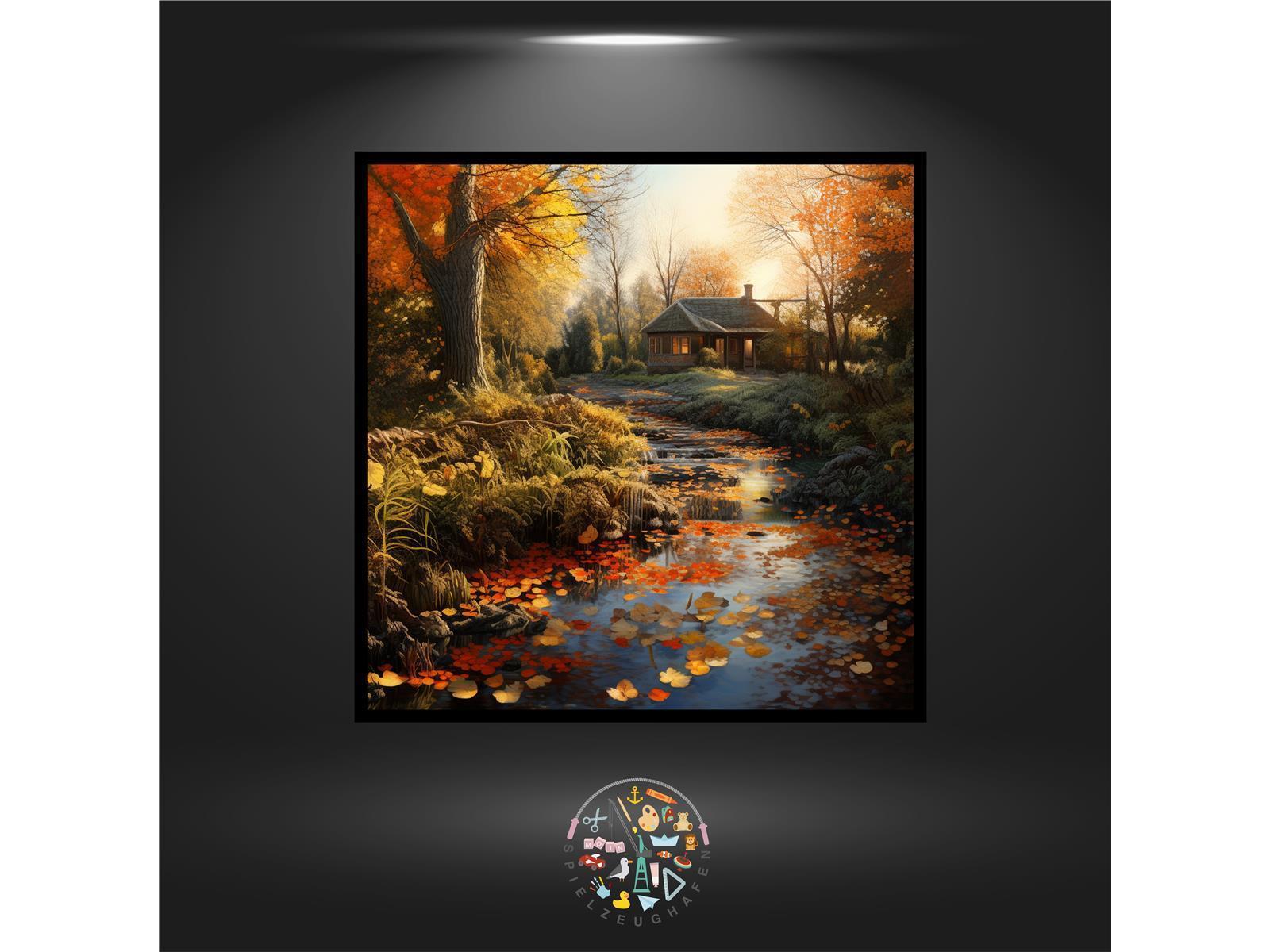 Landschaften im Herbst - Set Quadratisch von Spielzeughafen