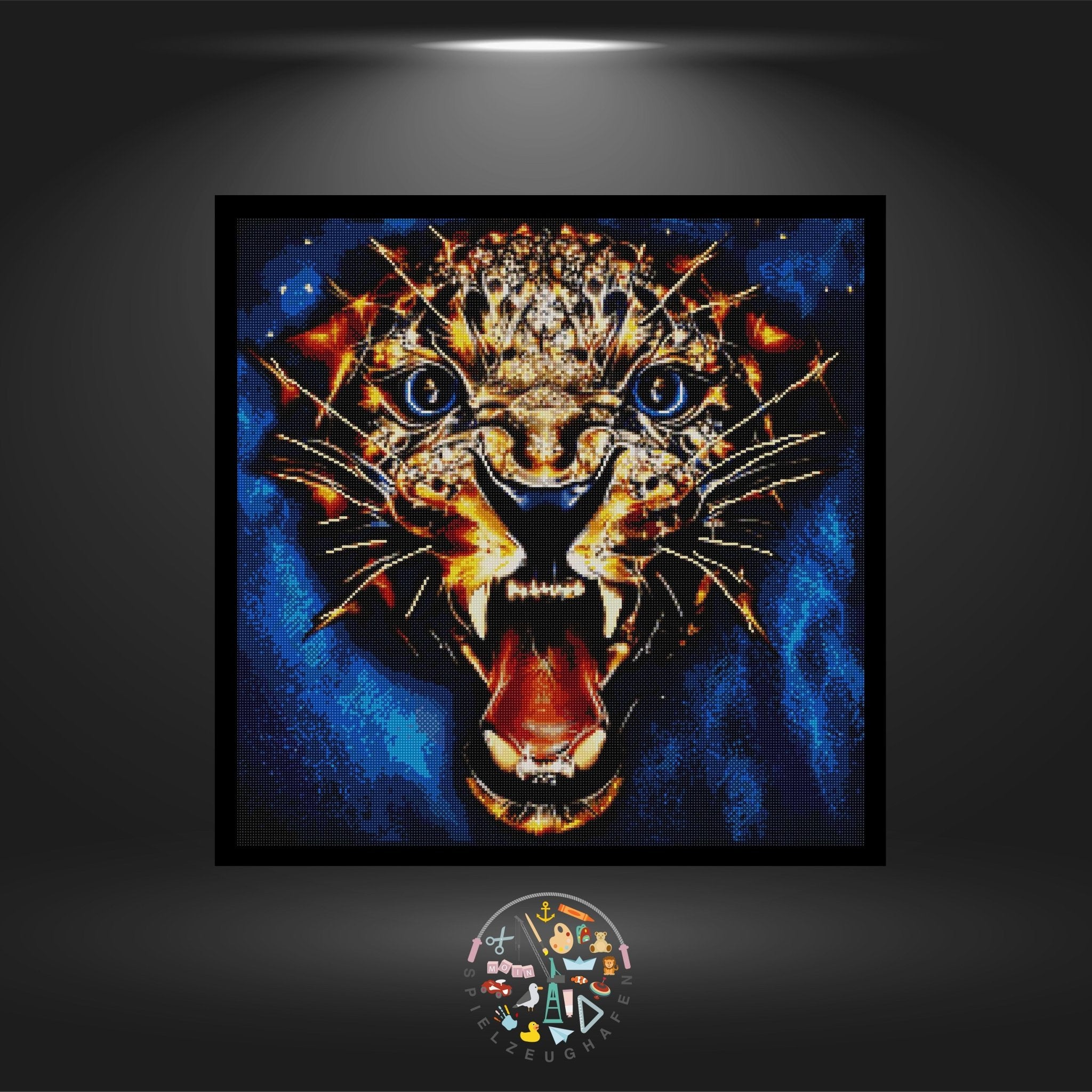 Leopard 'Azzar' - Quadratisch mit AB von Spielzeughafen