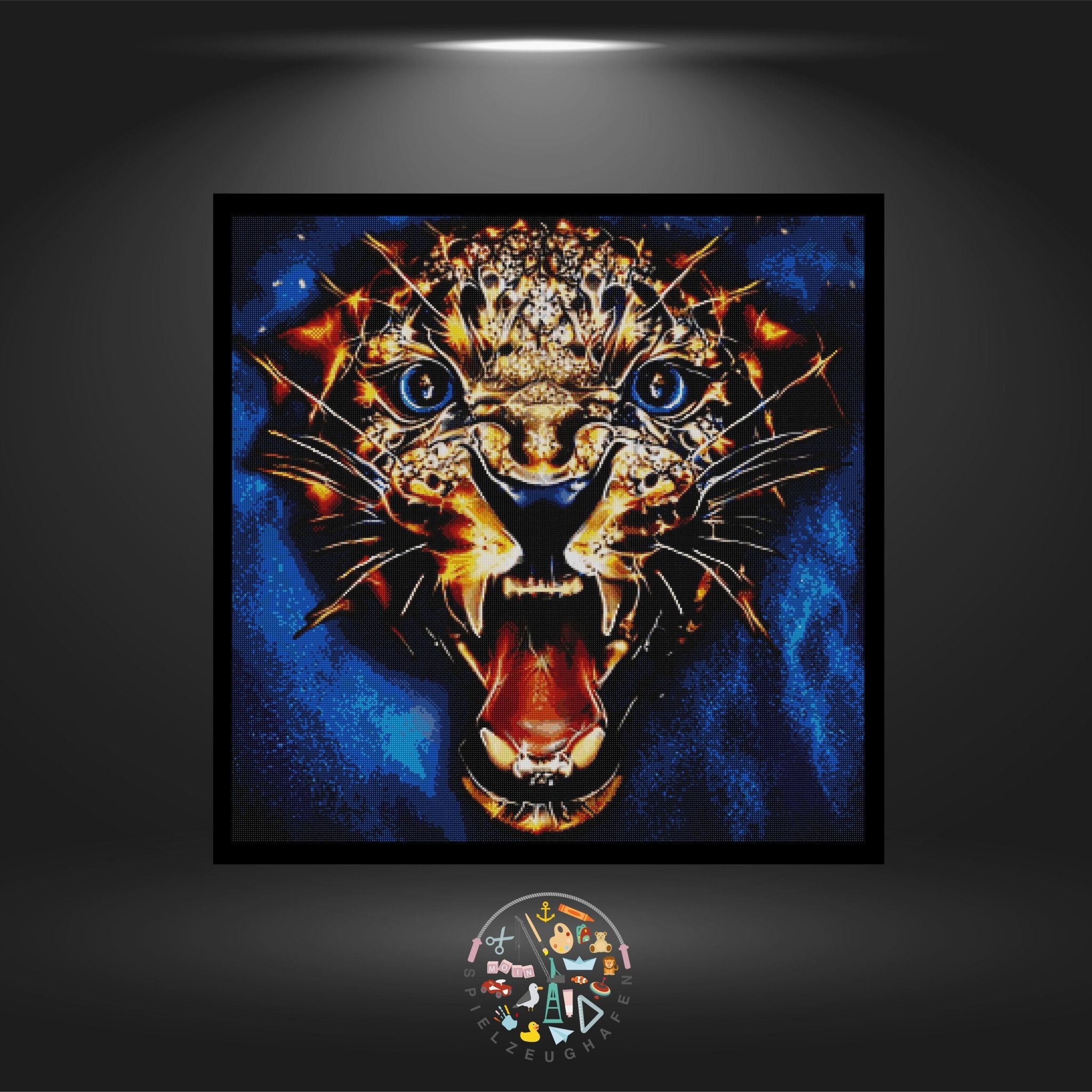 Leopard 'Azzar' - Quadratisch mit AB von Spielzeughafen