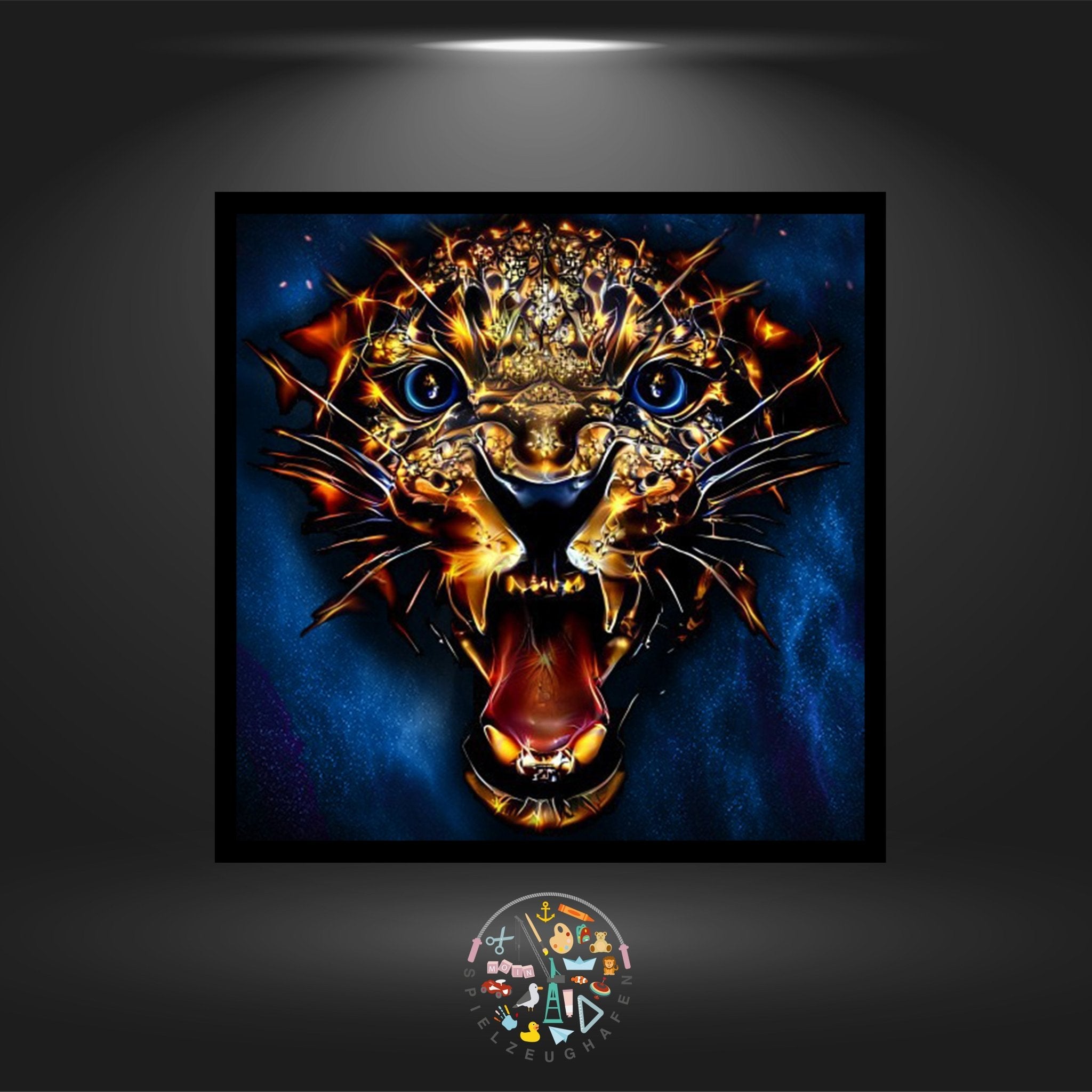 Leopard 'Azzar' - Quadratisch mit AB von Spielzeughafen