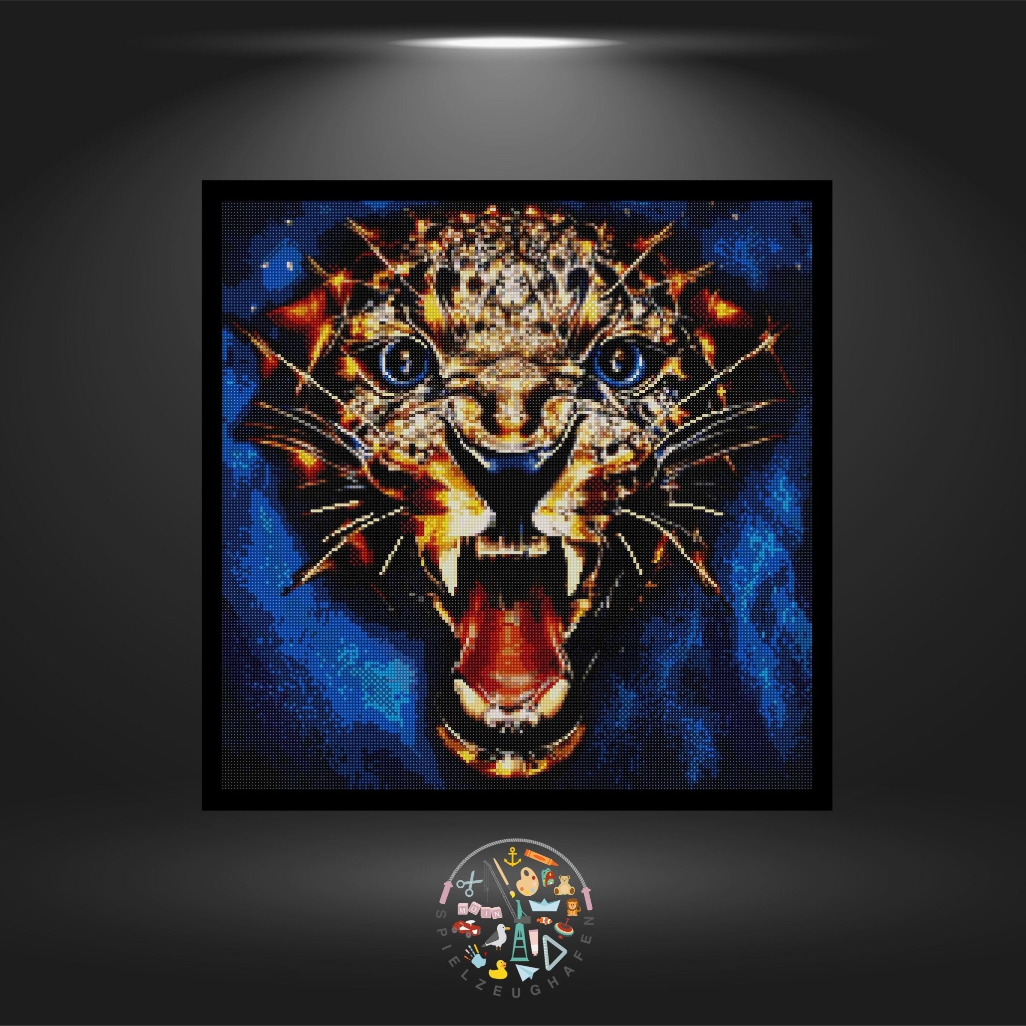 Leopard 'Azzar' - Quadratisch mit AB von Spielzeughafen