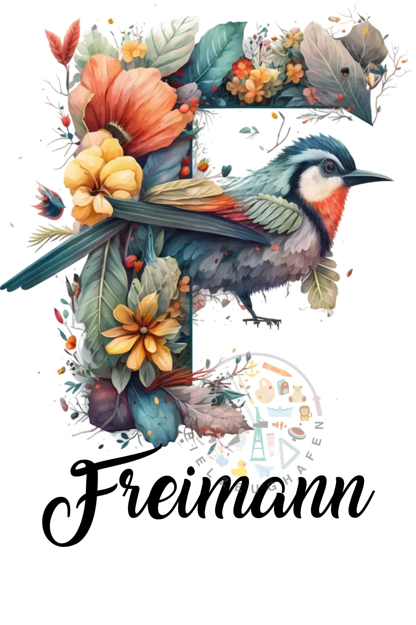 Letter of nature als Diamond Painting von Spielzeughafen