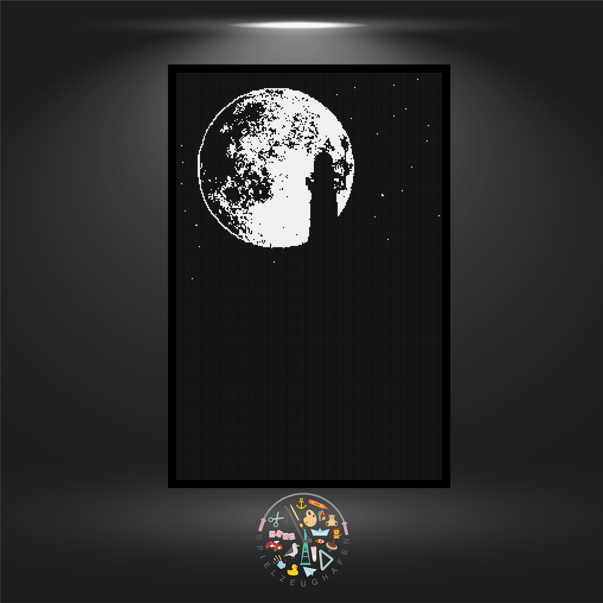 Leuchtturm - Quadratisch nachtleuchtend von Spielzeughafen