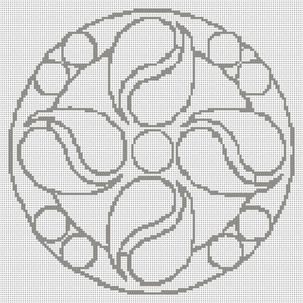 Mandala 1 - Strass (OHNE STEINE) von Spielzeughafen