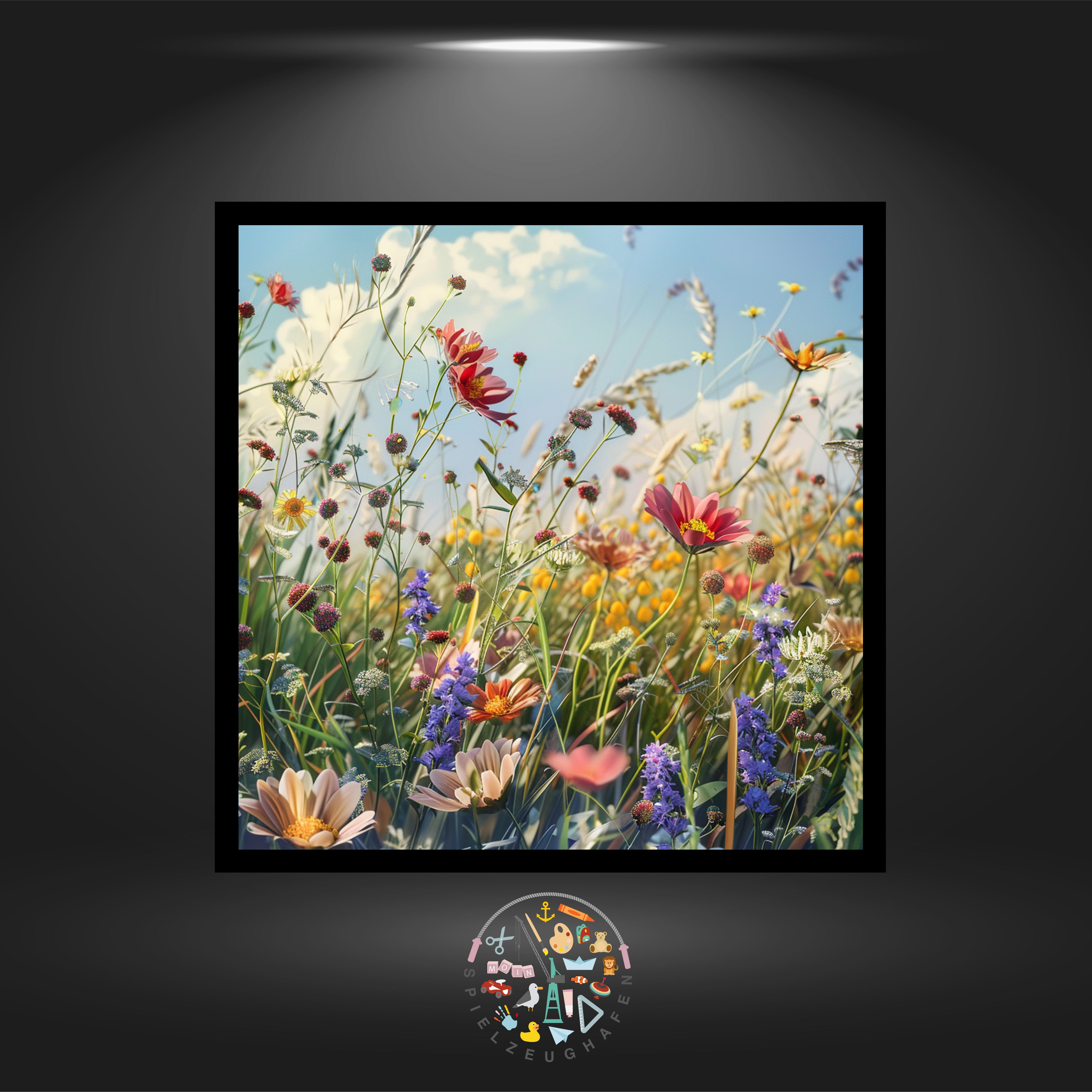 Flower Meadow - Quadratisch