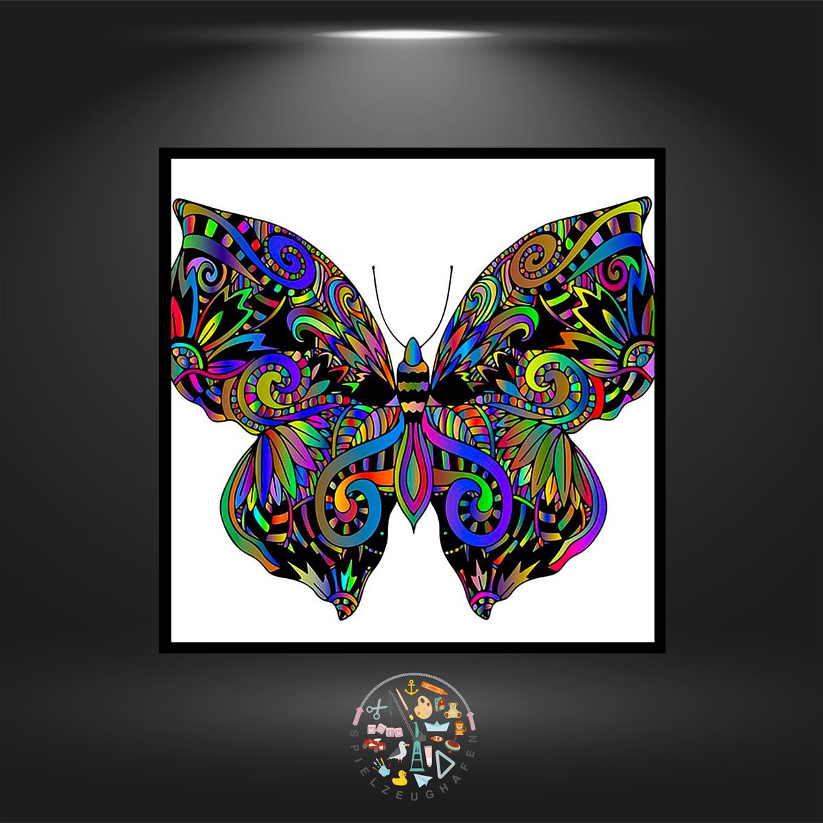 Mandala 'Butterfly' - Strass