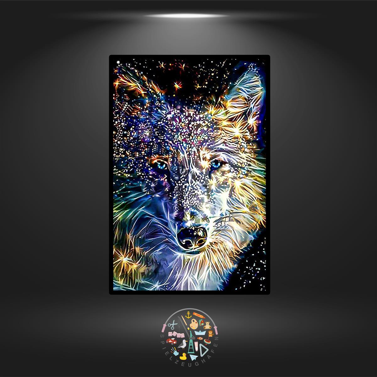 Wolf 'Lakota' - Strass / Rhinestone