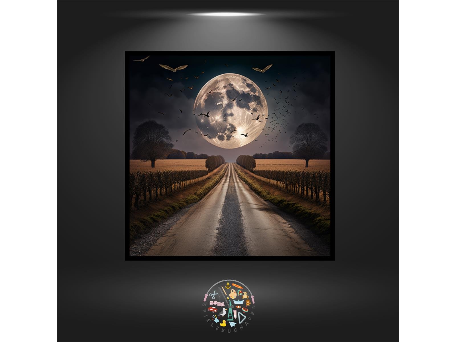 Moon - Quadratisch von Spielzeughafen