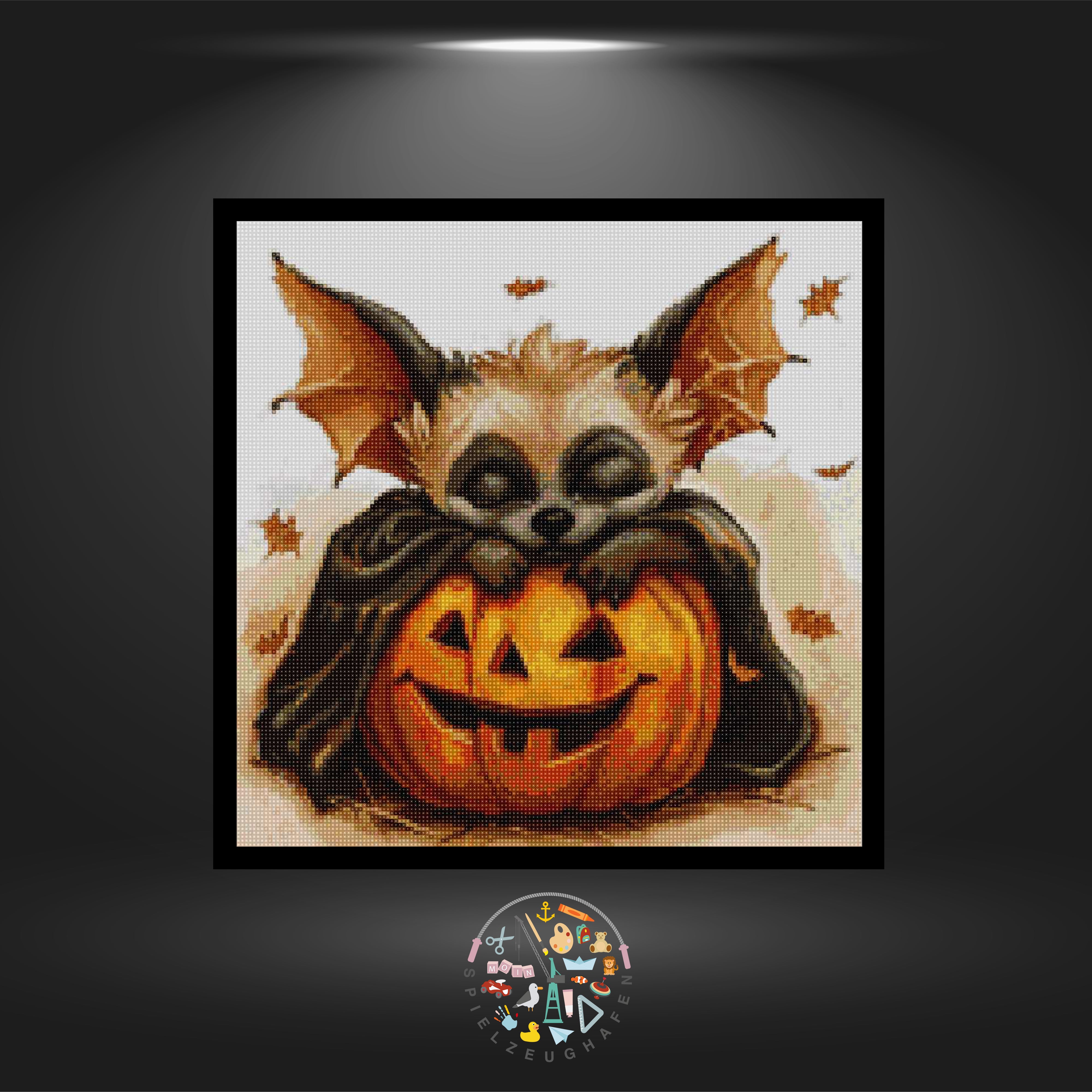 Halloween Sleeping bat - Quadratisch