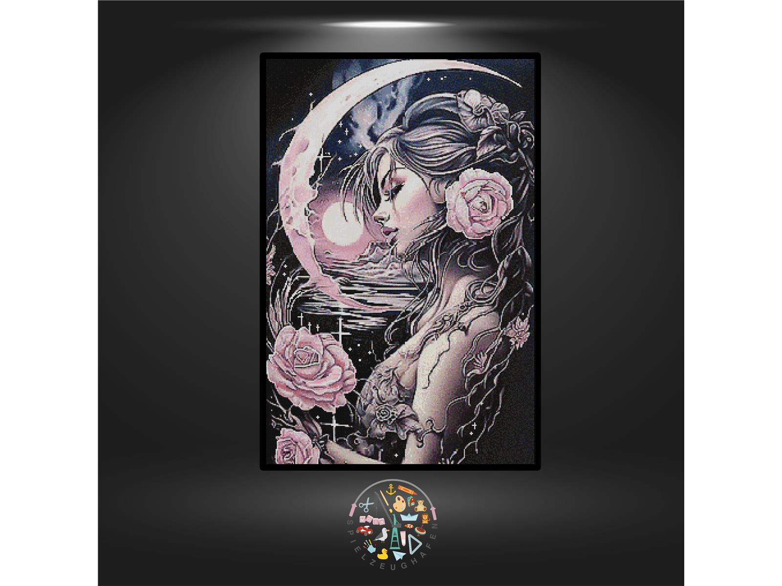 Lady of roses - Quadratisch mit AB