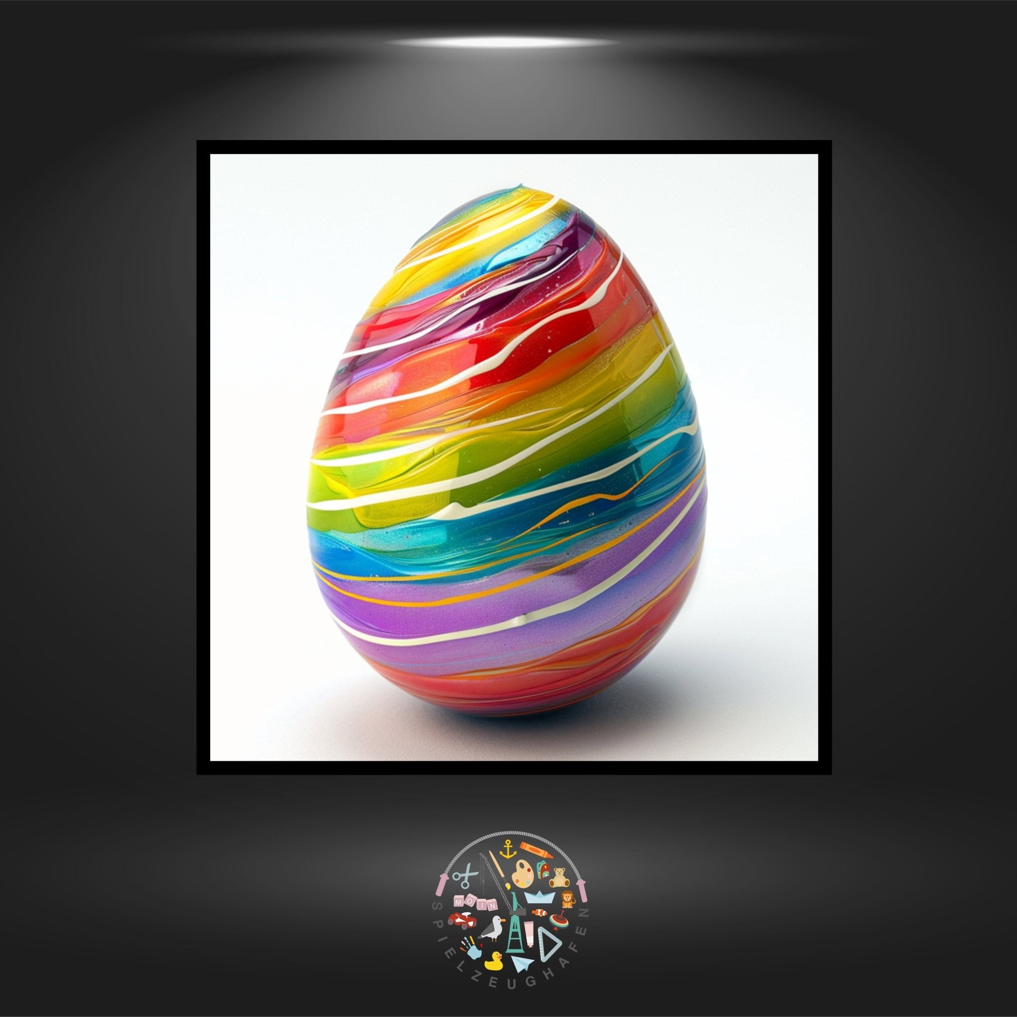 Osterei 11 - Strass rund von Spielzeughafen