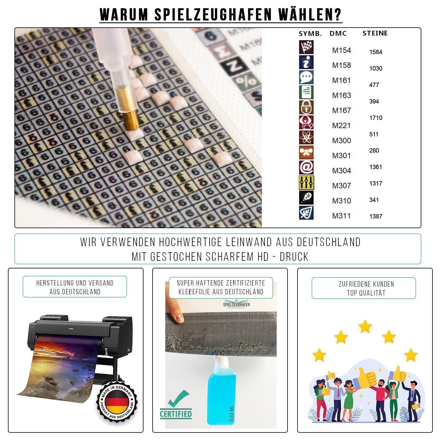 Papagei 'Cosmo' - Quadratisch von Spielzeughafen