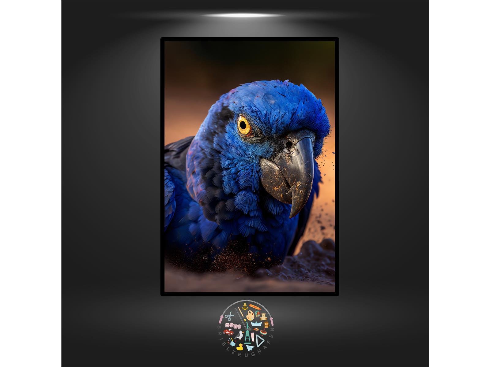 Papagei 'Cosmo' - Strass rund von Spielzeughafen