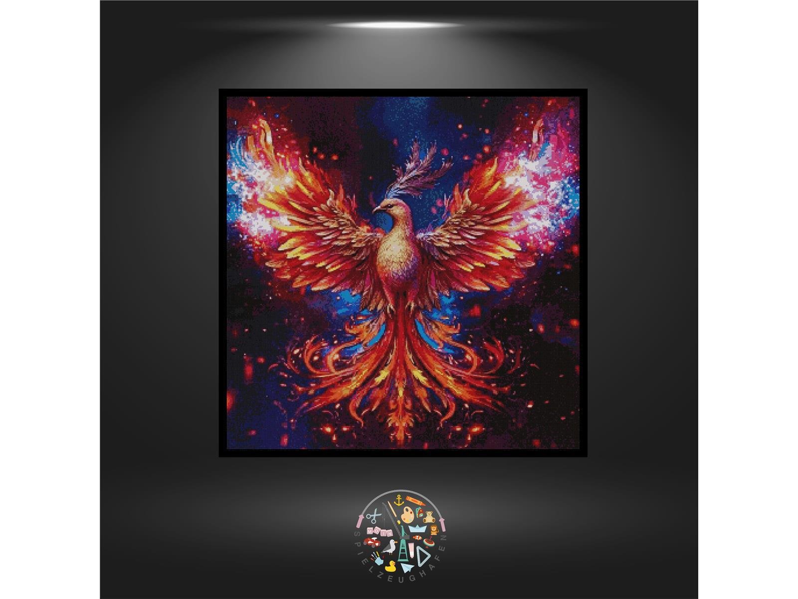 Phoenix - Quadratisch mit AB von Spielzeughafen
