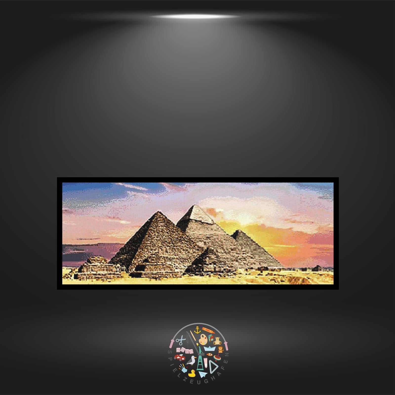 'Pyramiden von Gizeh' - Quadratisch von Spielzeughafen