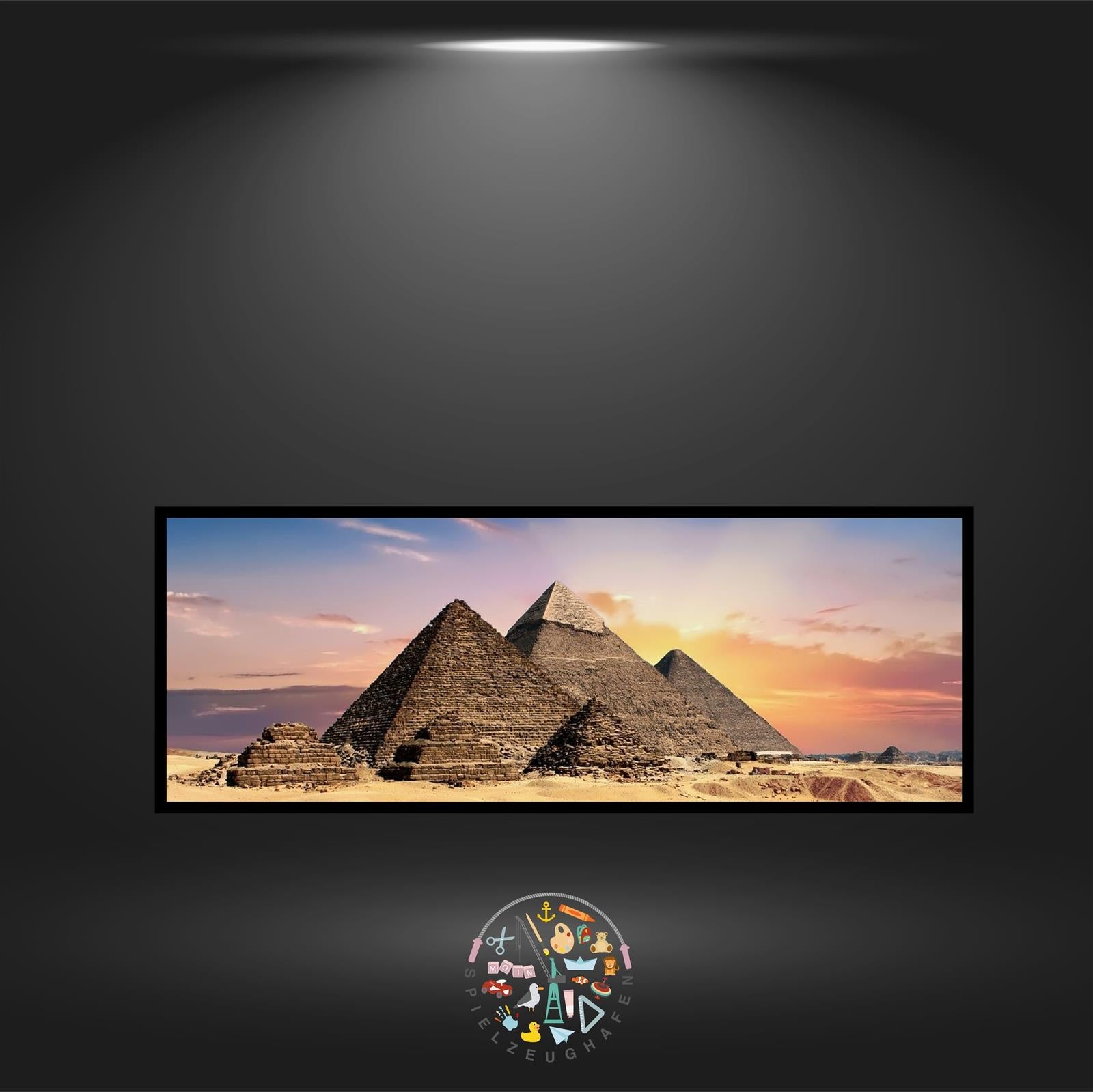 'Pyramiden von Gizeh' - Quadratisch von Spielzeughafen