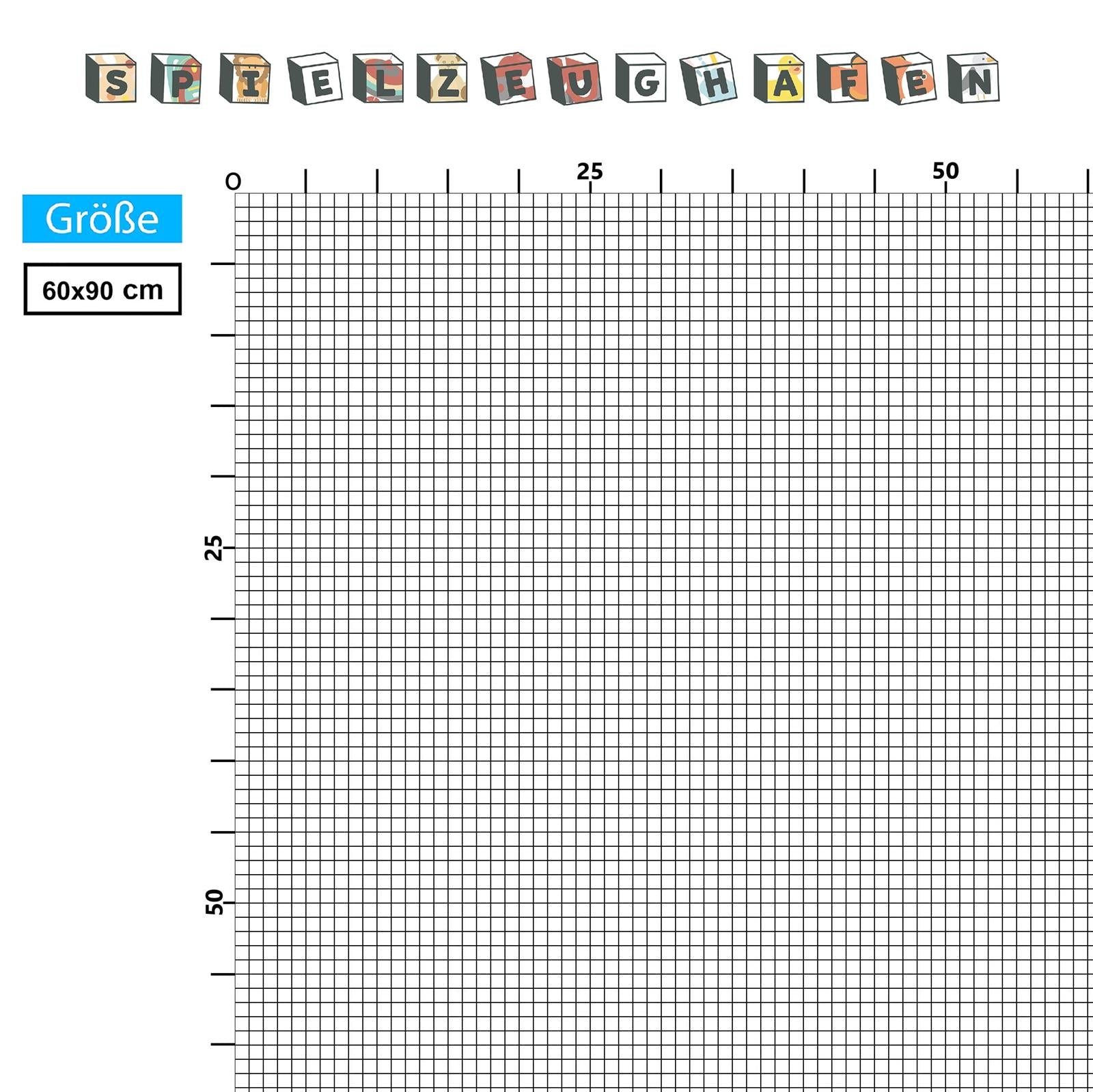 Rasterfolien für Diamond Painting Quadratisch für 2,5mm von Spielzeughafen