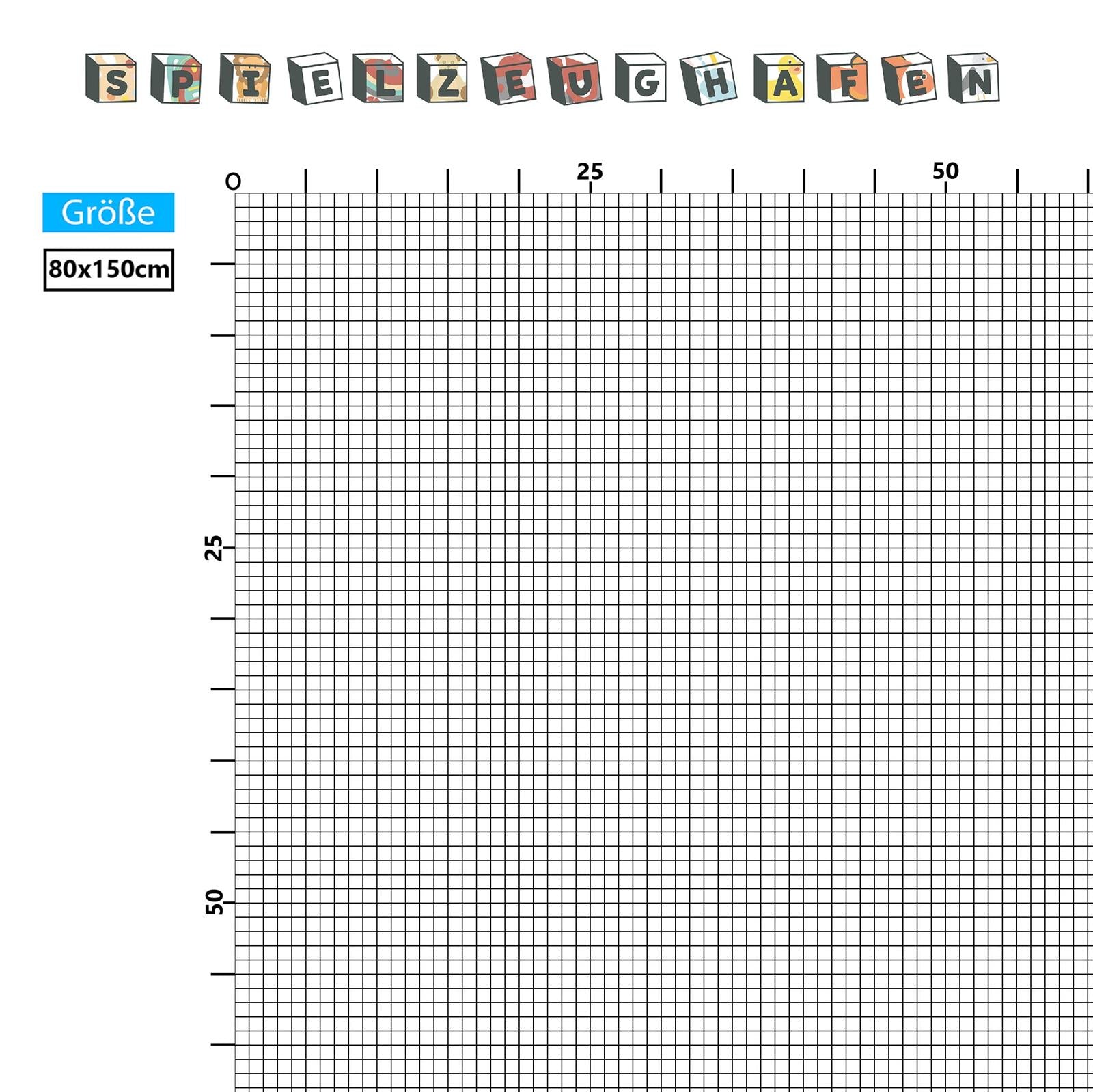 Rasterfolien für Diamond Painting Quadratisch für 2,5mm von Spielzeughafen