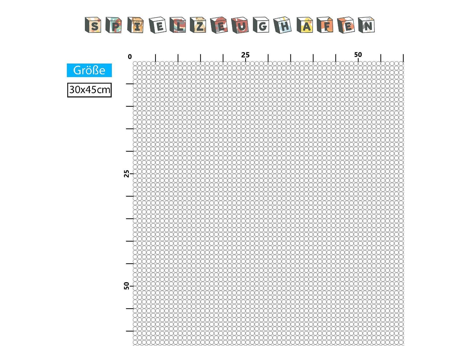 Rasterfolien für Diamond Painting Rund 2,8mm von Spielzeughafen