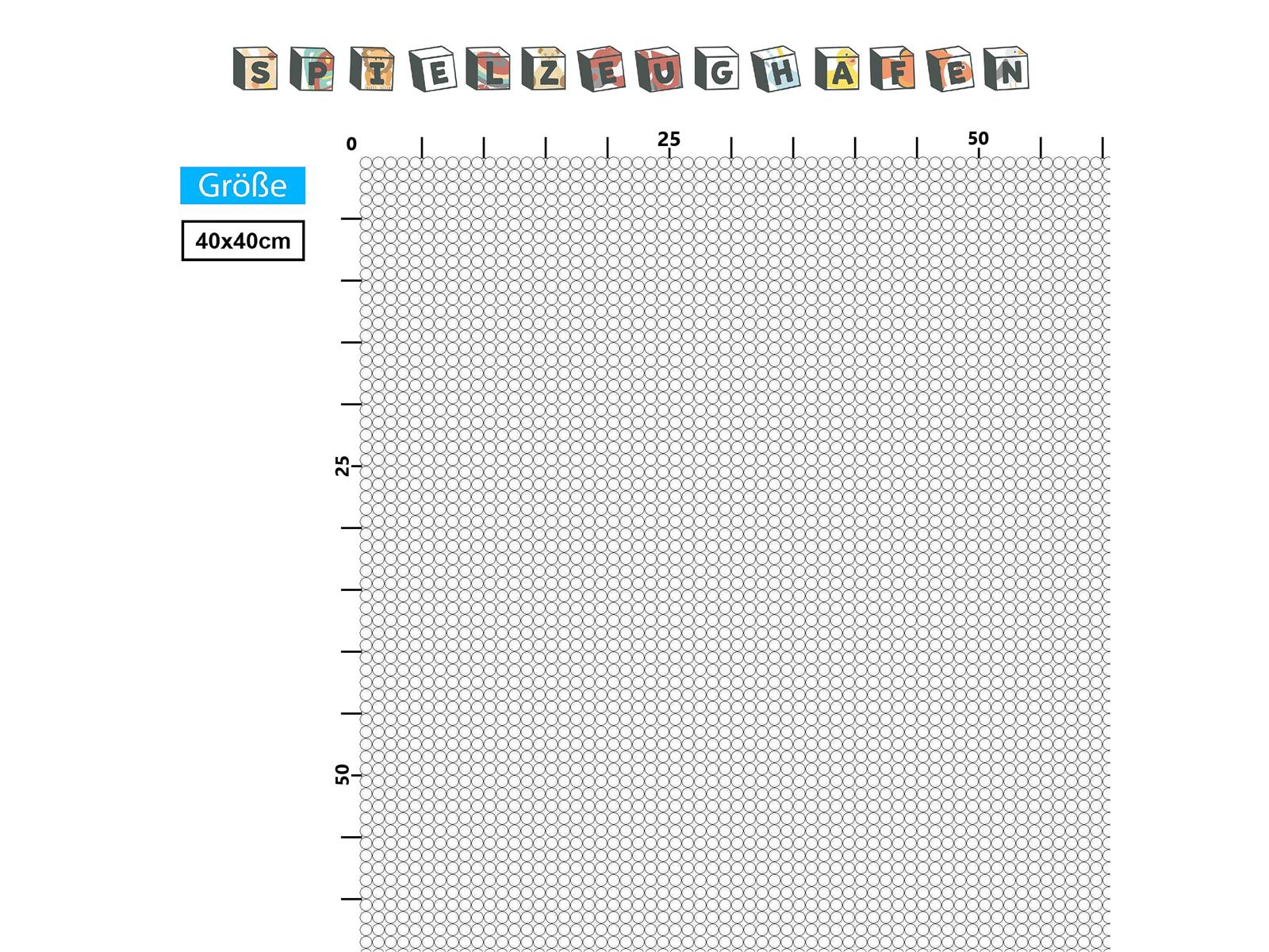 Rasterfolien für Diamond Painting Rund 2,8mm von Spielzeughafen