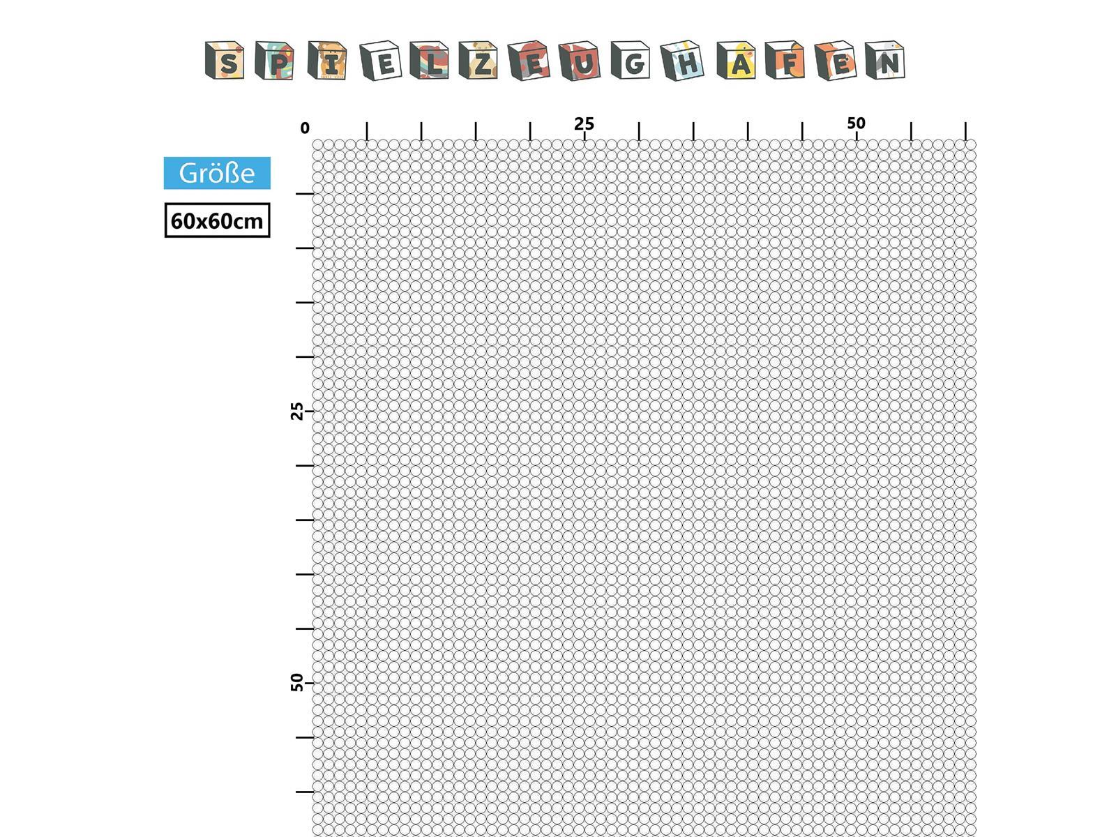 Rasterfolien für Diamond Painting Rund 2,8mm von Spielzeughafen