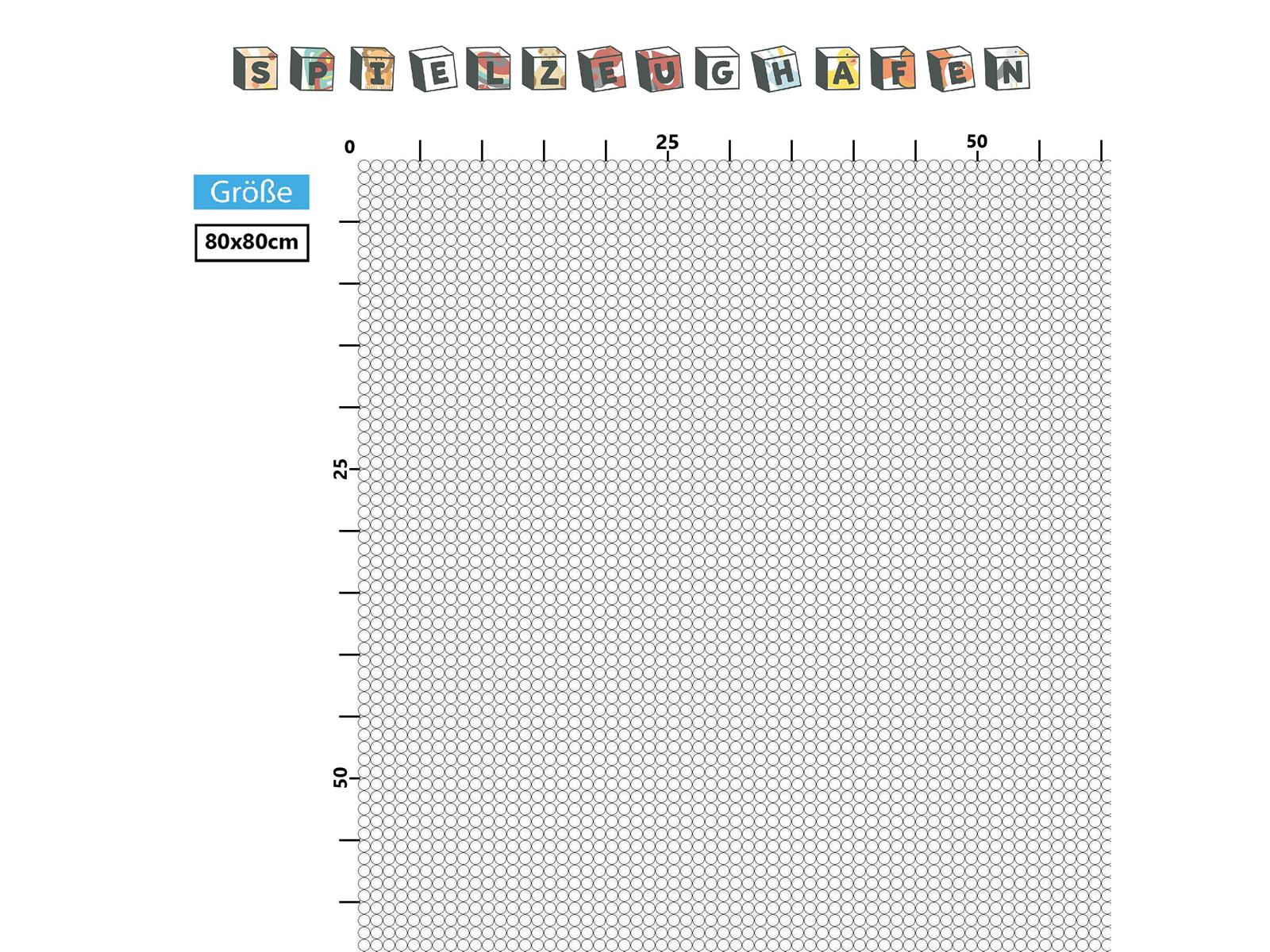Rasterfolien für Diamond Painting Rund 2,8mm von Spielzeughafen