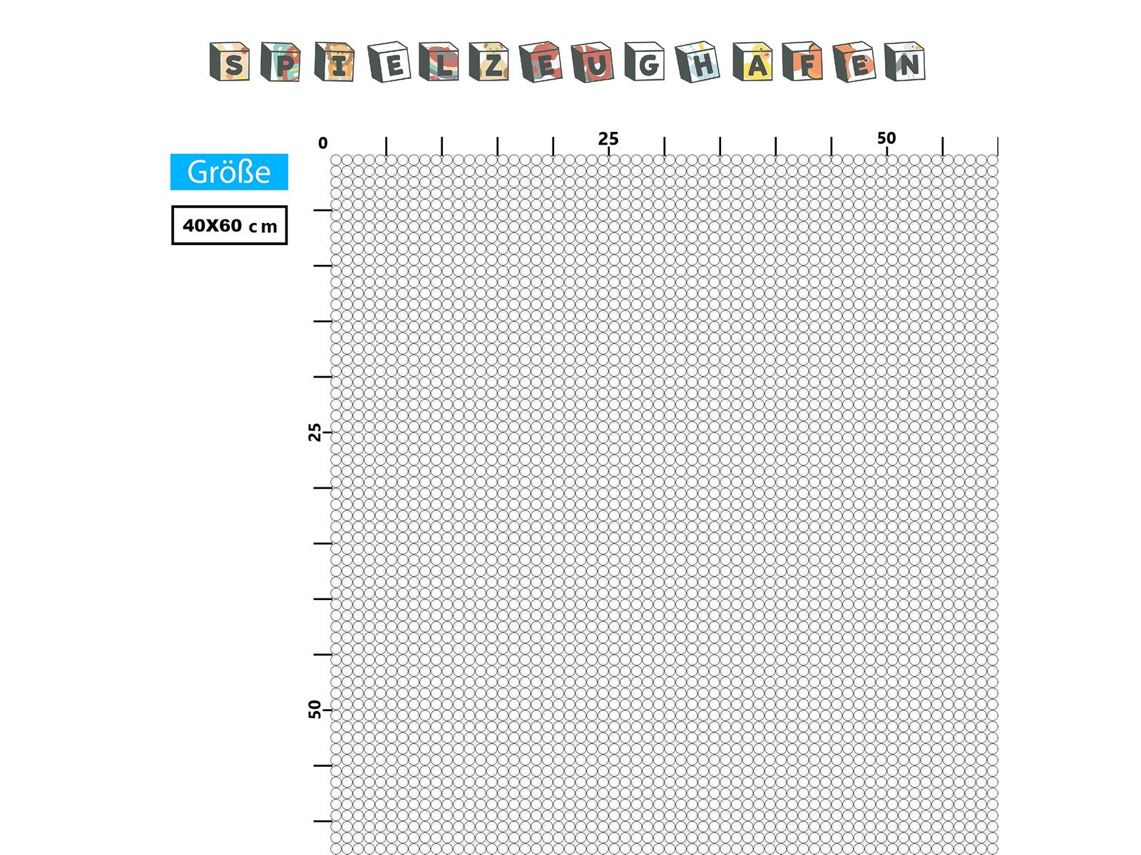 Rasterfolien für Diamond Painting Rund 2,8mm von Spielzeughafen