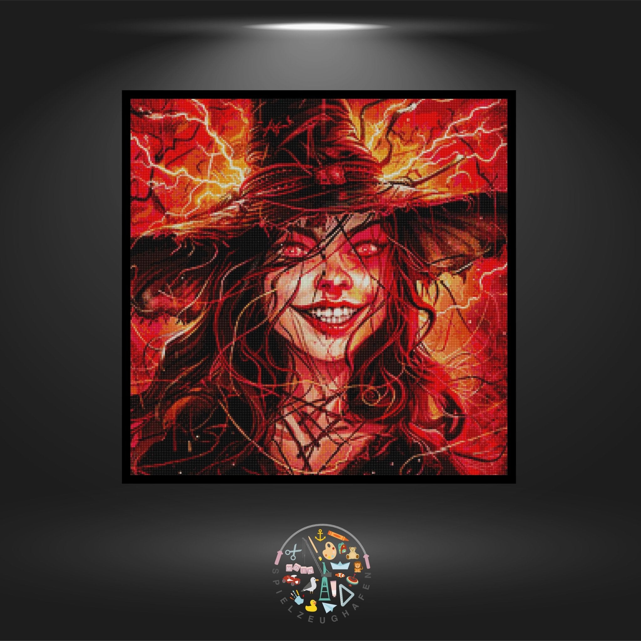 Red Lady - Quadratisch von Spielzeughafen