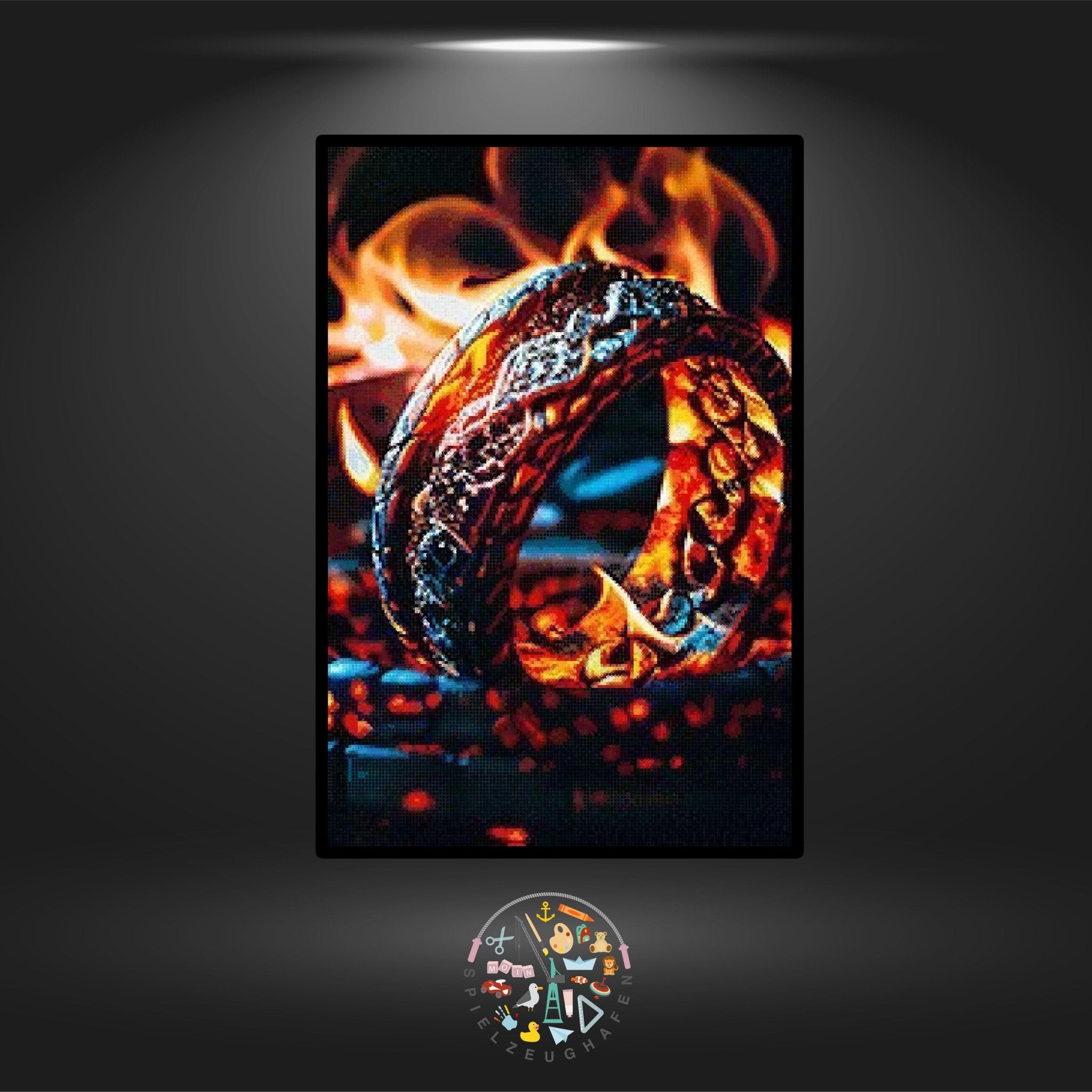 Ring of Fire - Bügelperlen von Spielzeughafen