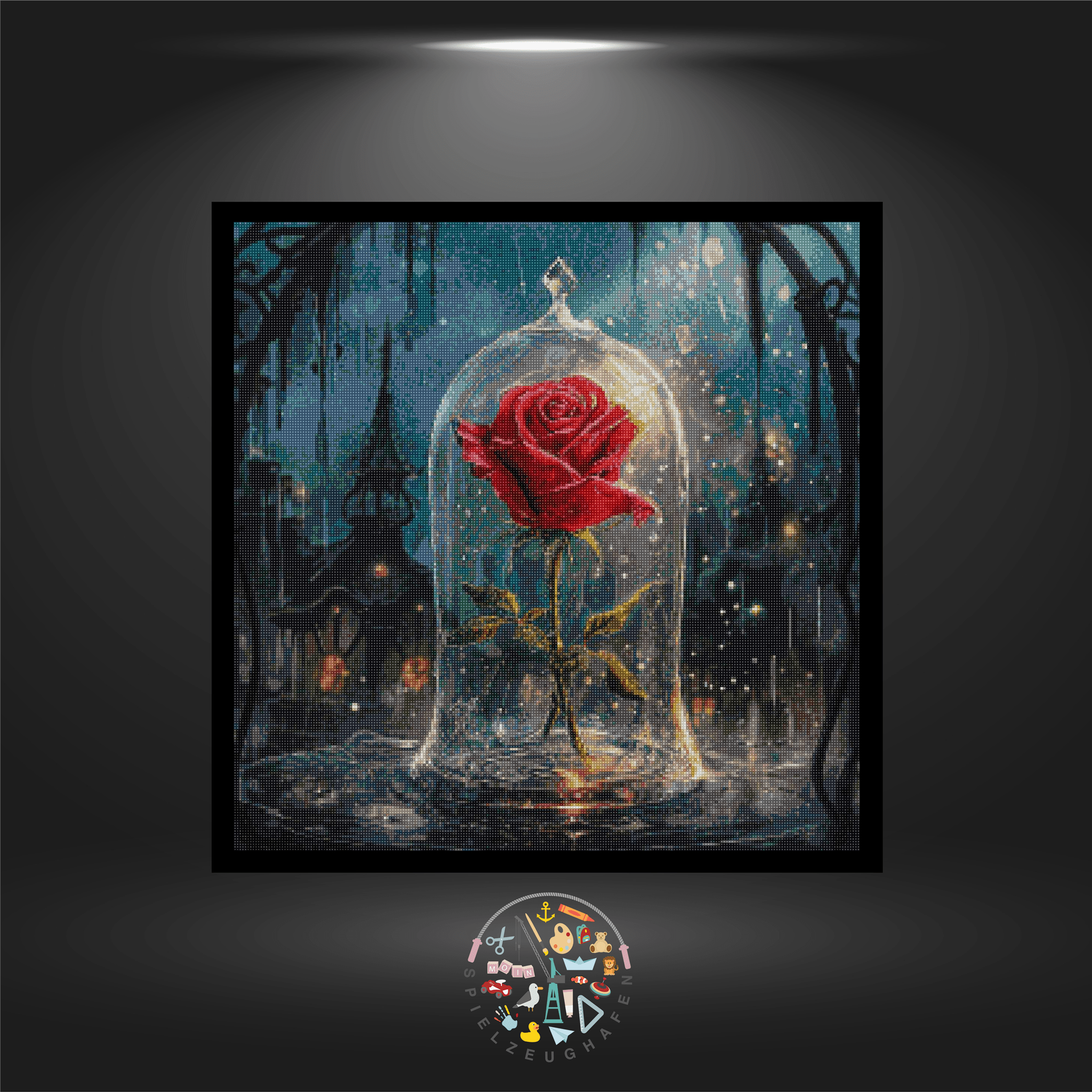 Rose True Love - Quadratisch mit AB von Spielzeughafen