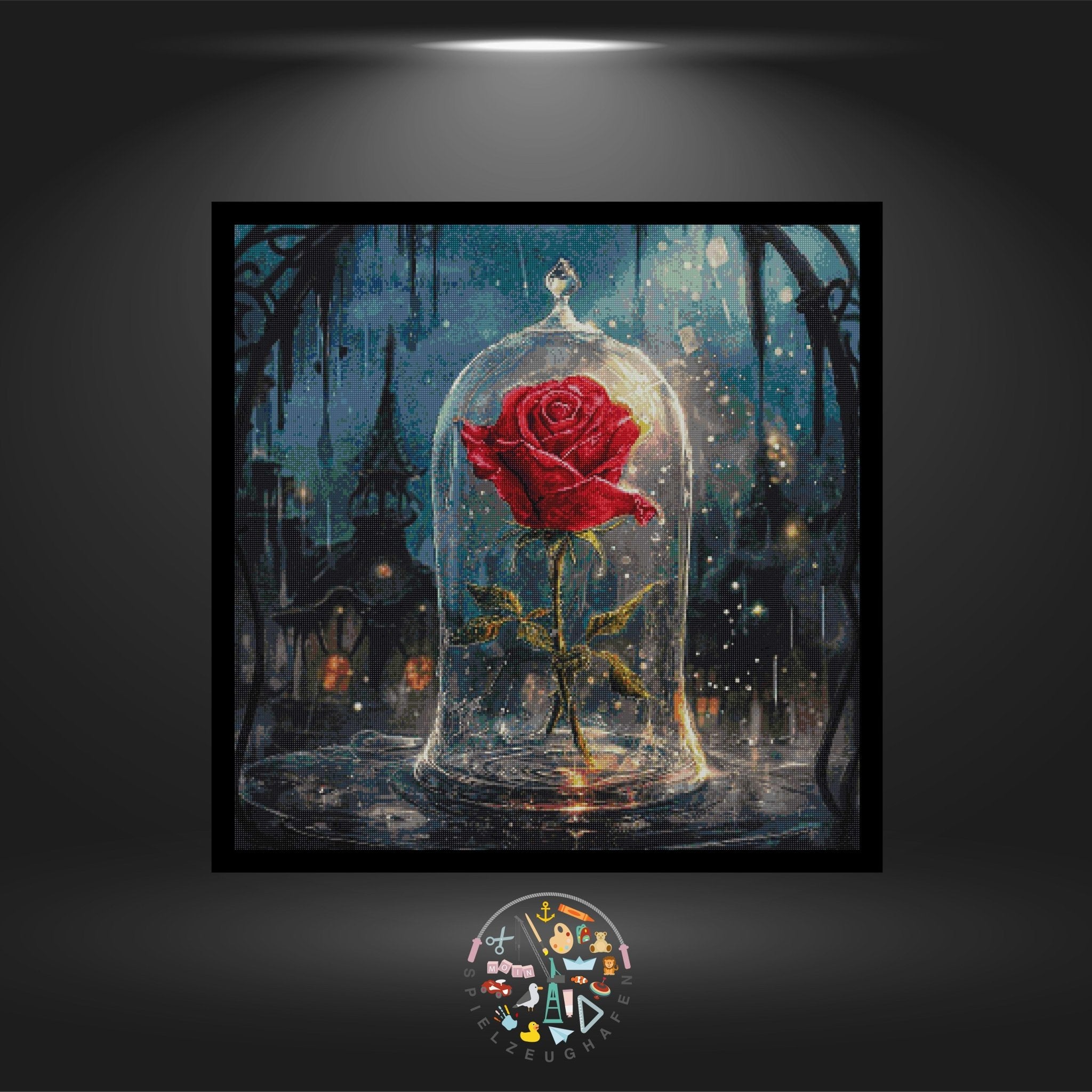 Rose True Love - Quadratisch mit AB von Spielzeughafen