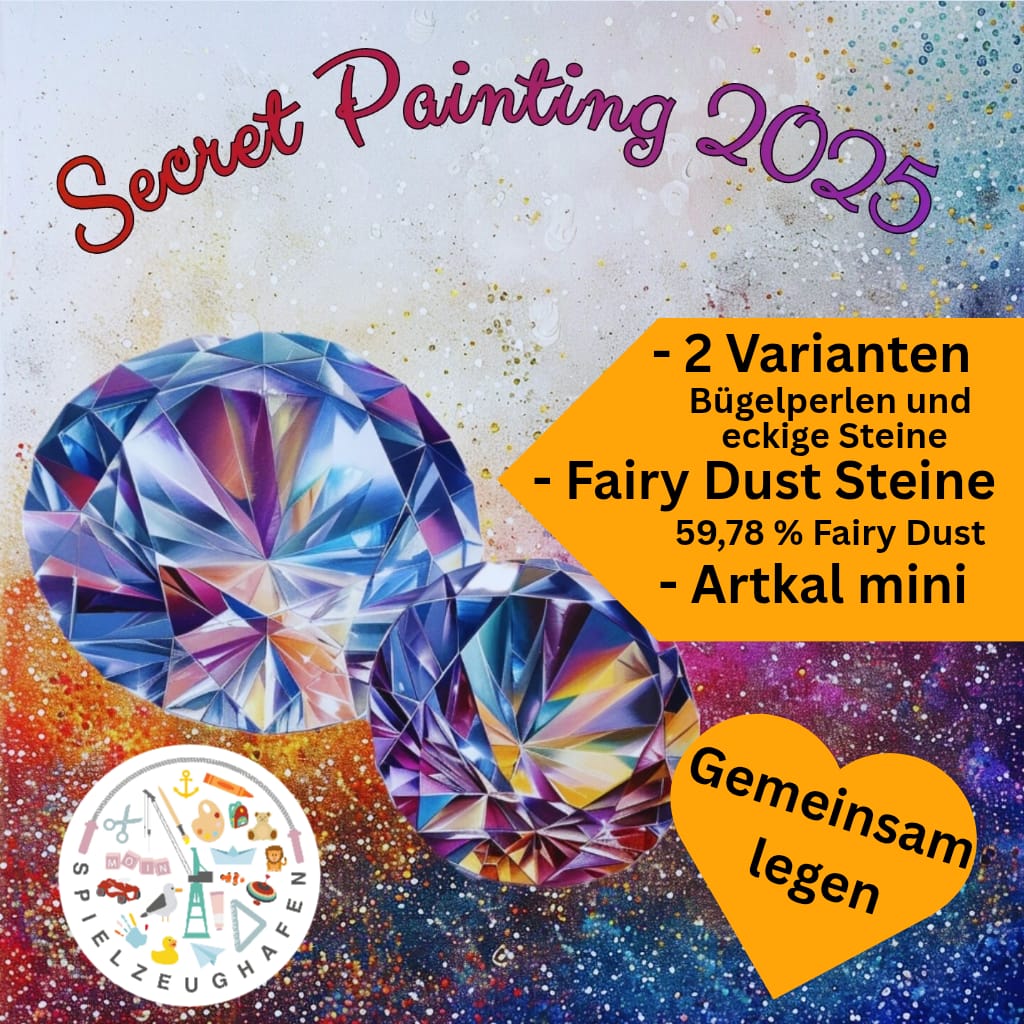 Secret Painting 2025 - Quadratisch (1 Sondersteinart) von Spielzeughafen